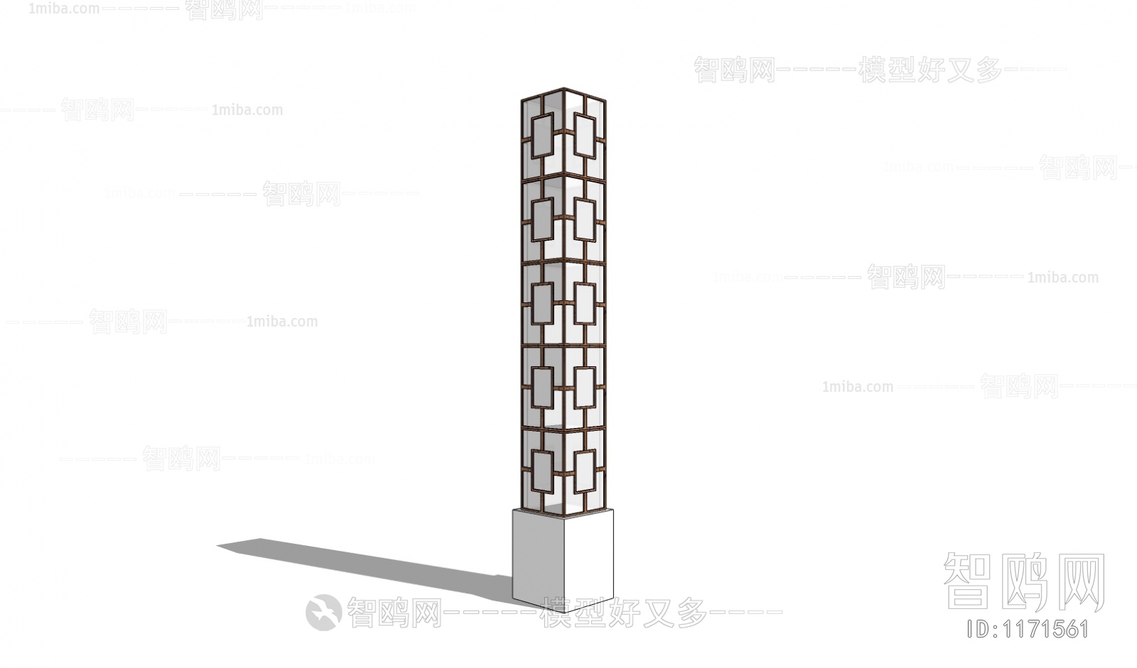 中式灯柱