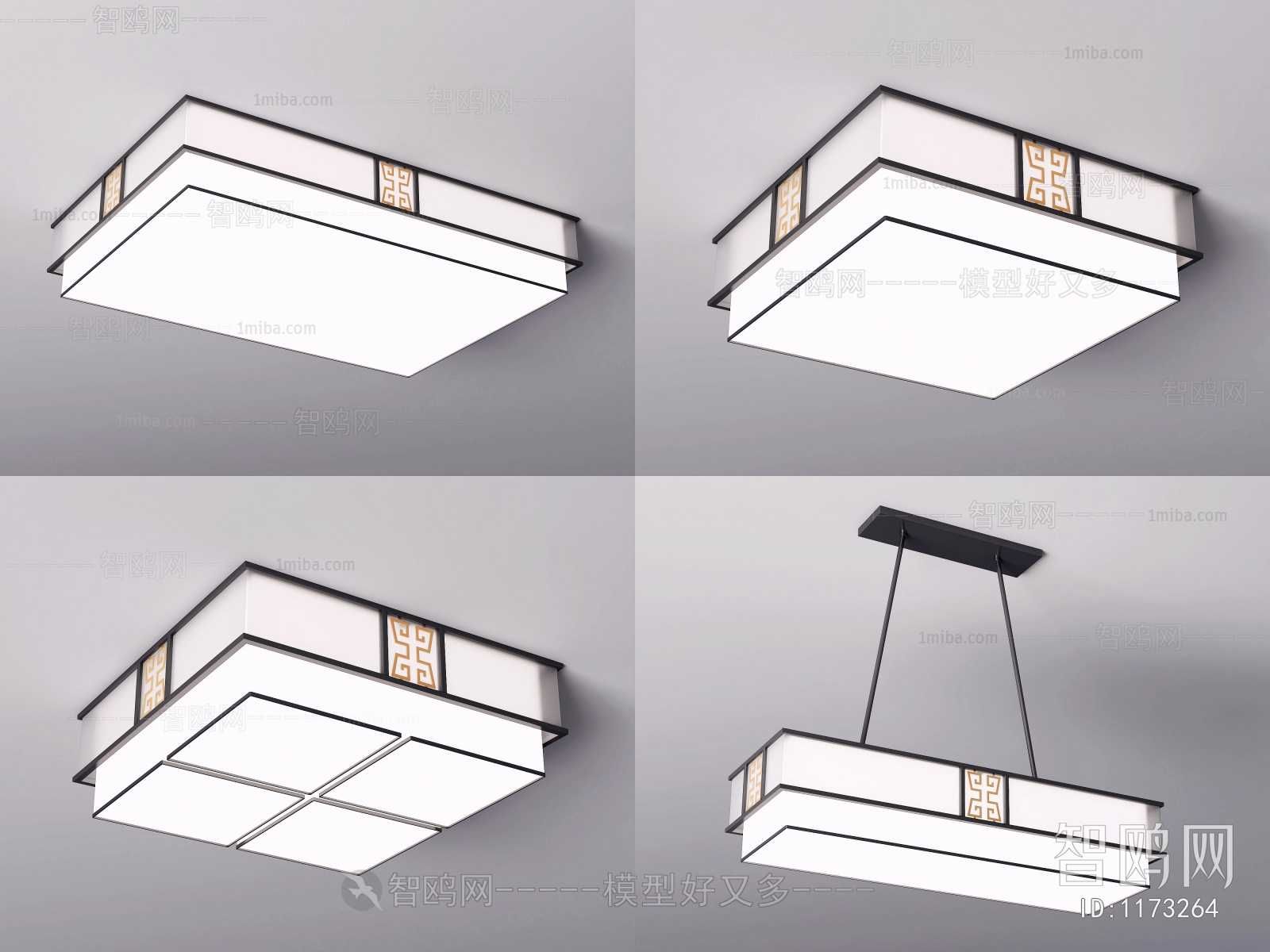 New Chinese Style Ceiling Ceiling Lamp