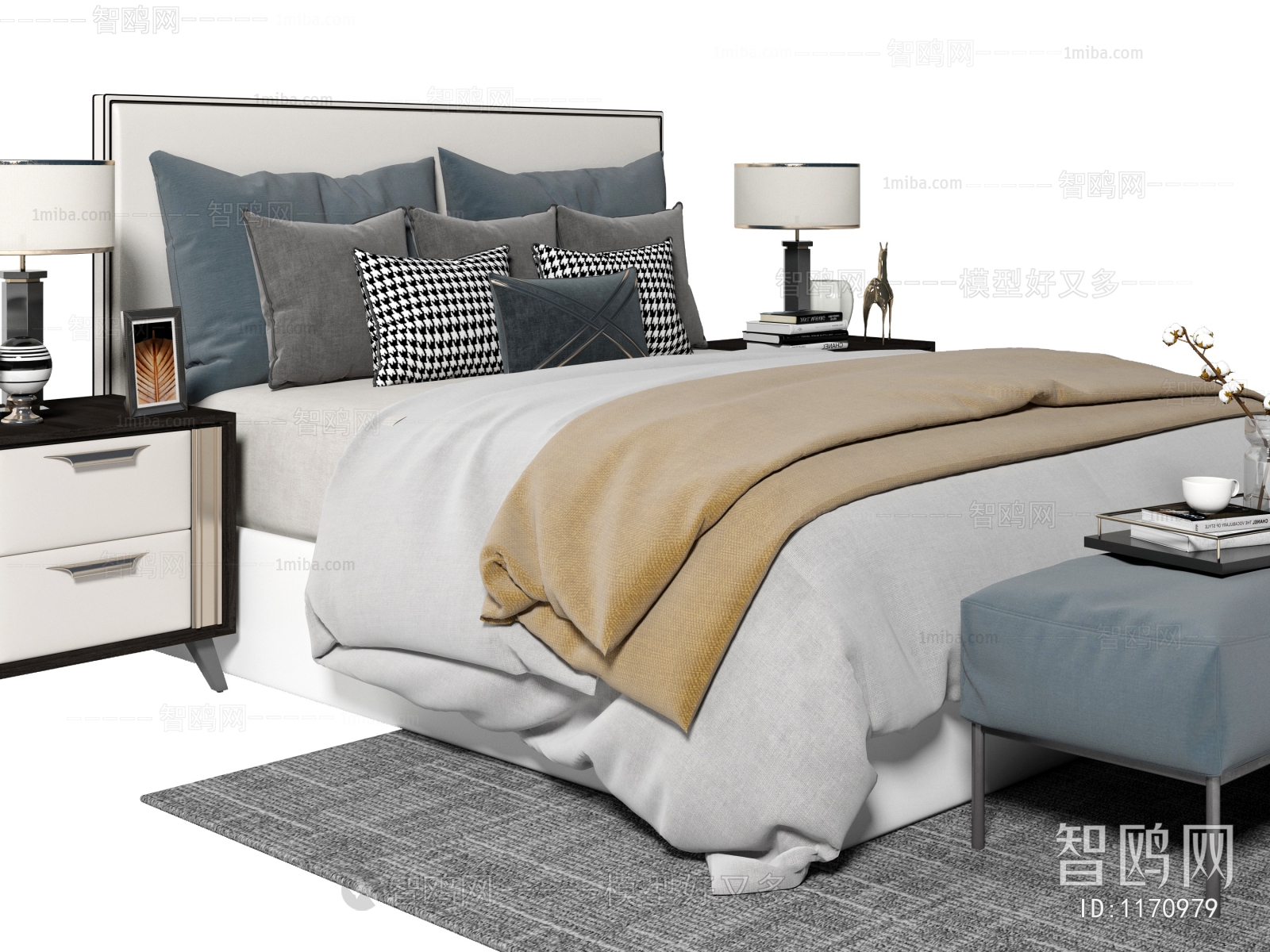 Modern Double Bed