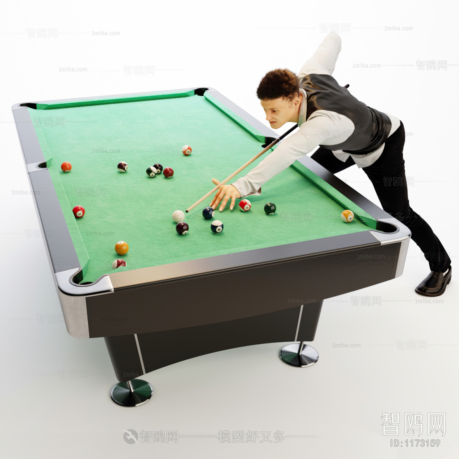 American Style Pool Table