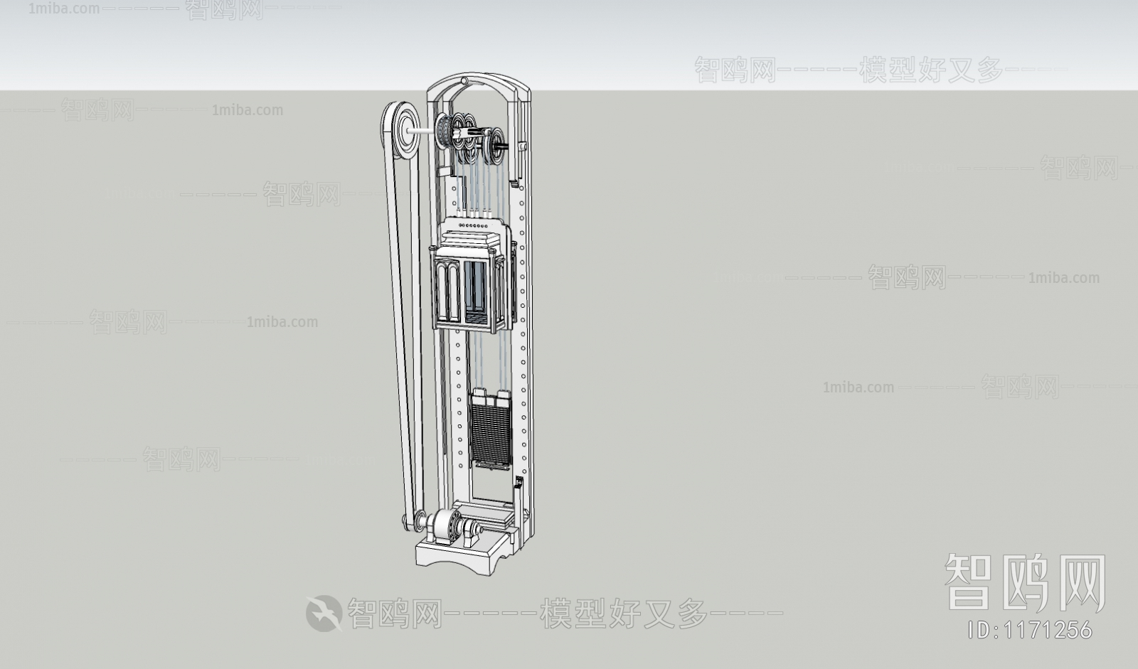 Modern Stair Balustrade/elevator