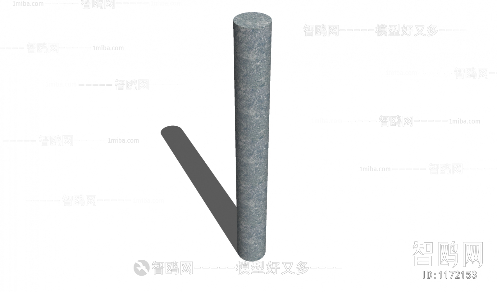 中式硬石柱子