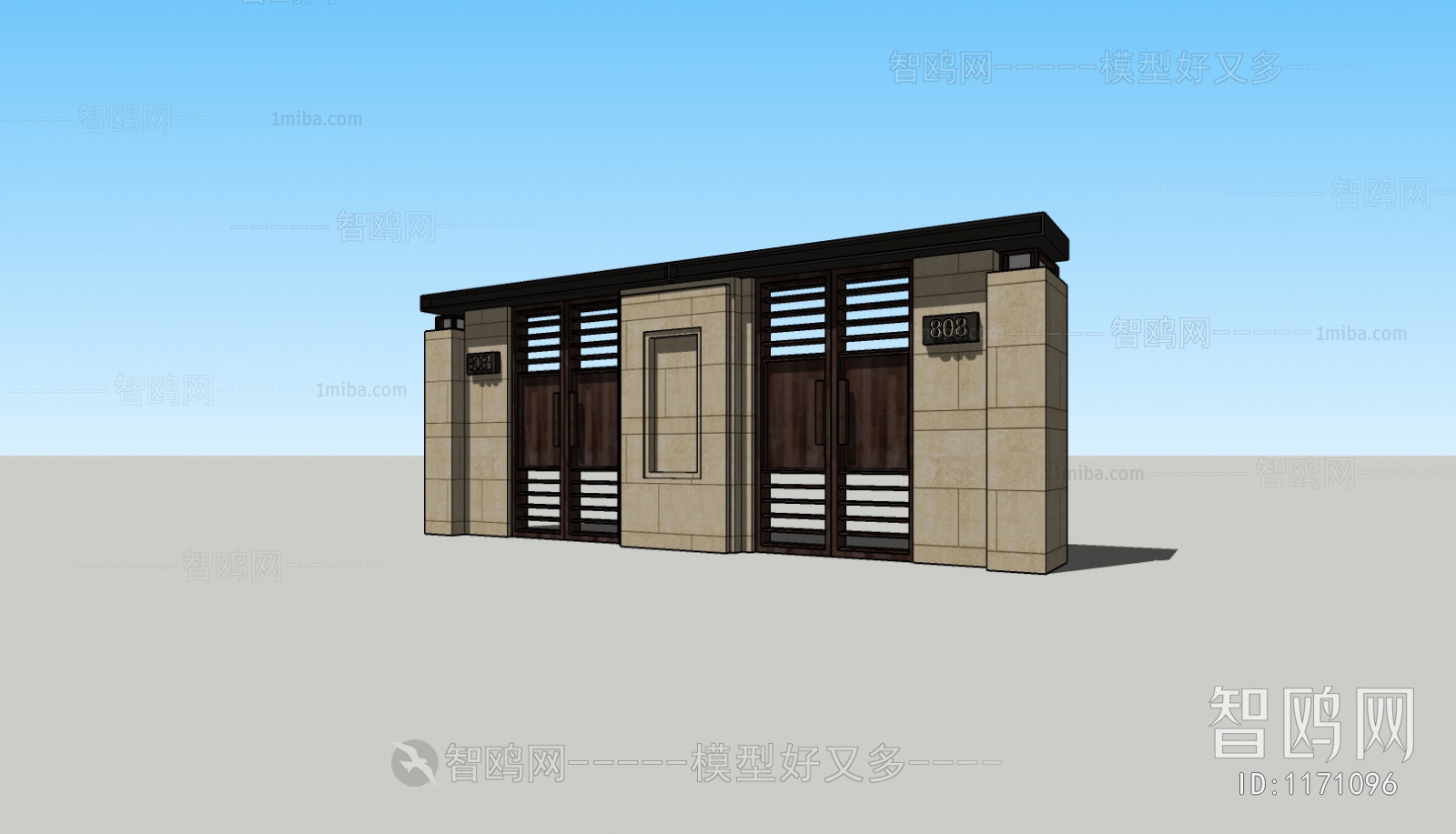 New Classical Style Facade Element
