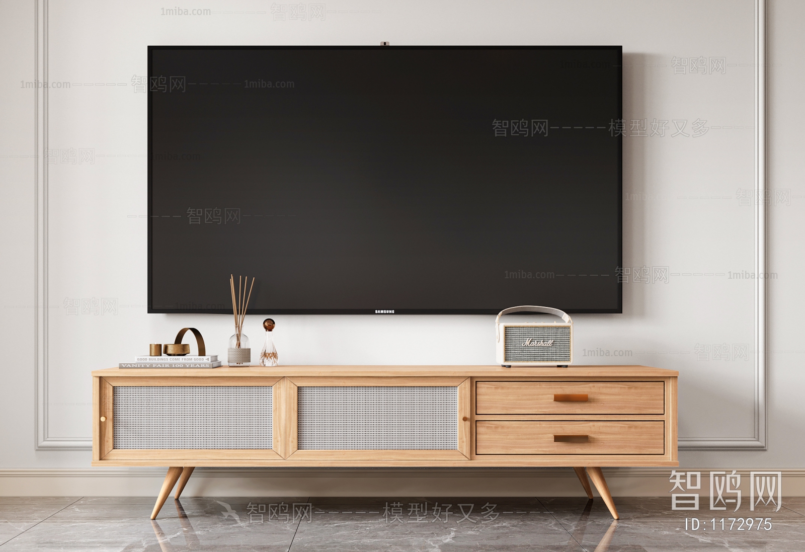 Nordic Style TV Cabinet