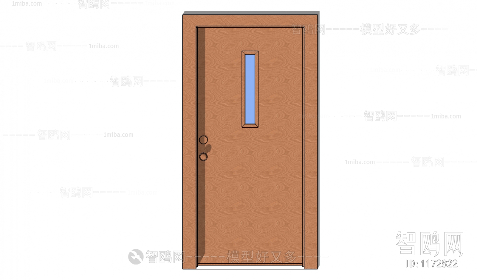 Modern Solid Wood Door