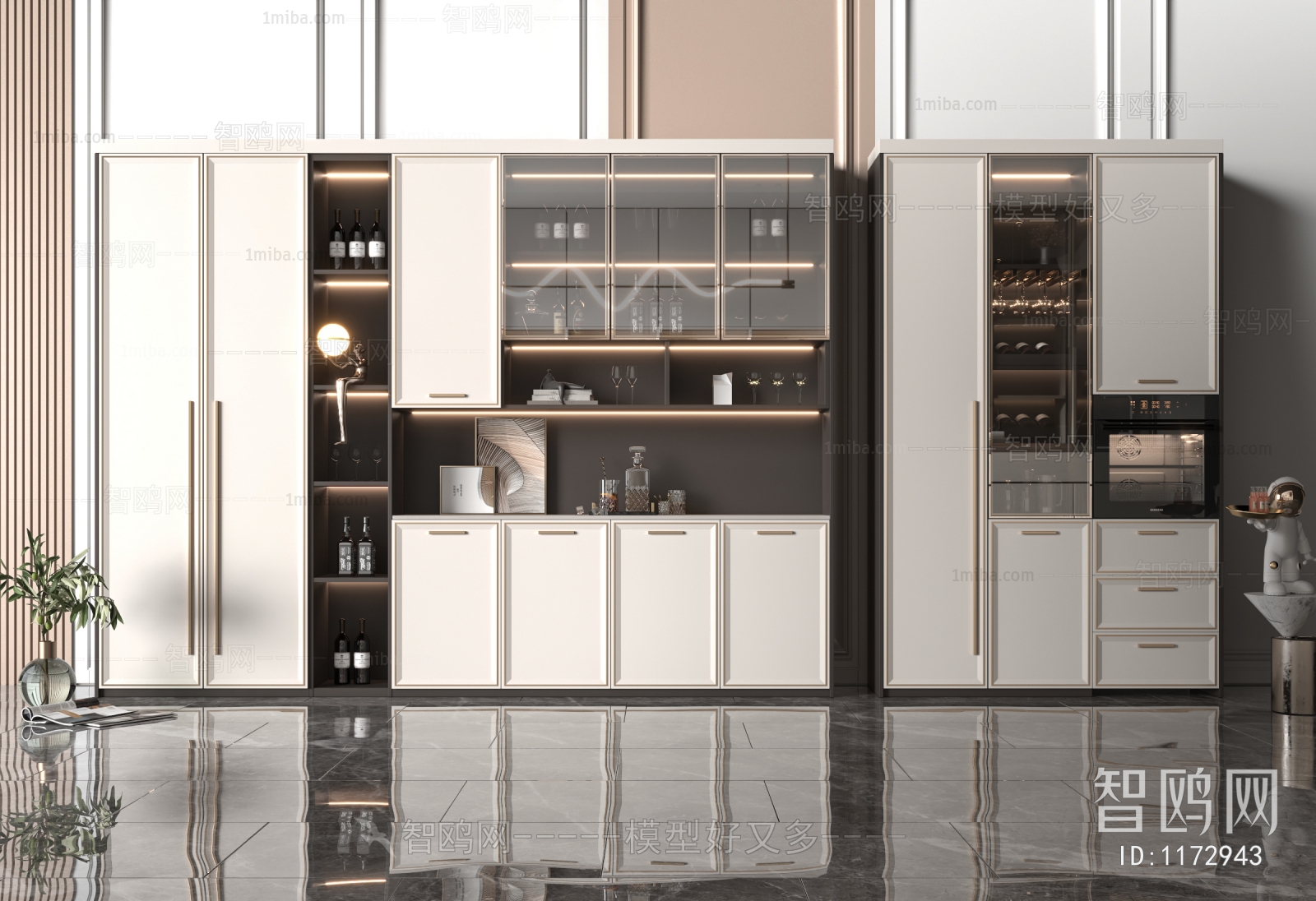 Modern Wine Cabinet