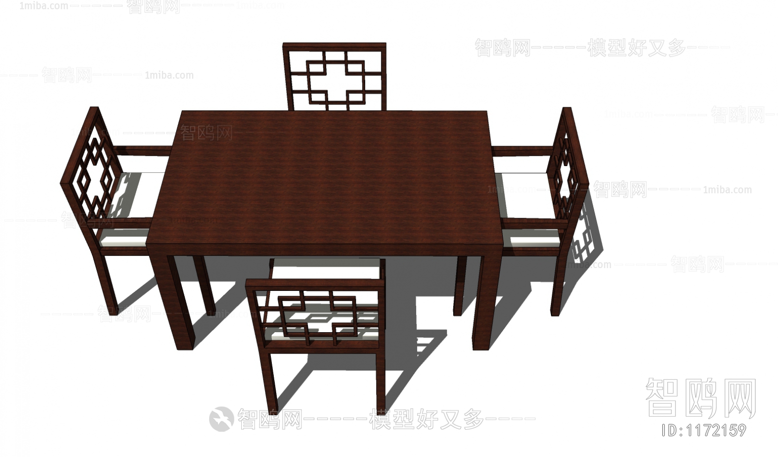 New Chinese Style Dining Table And Chairs