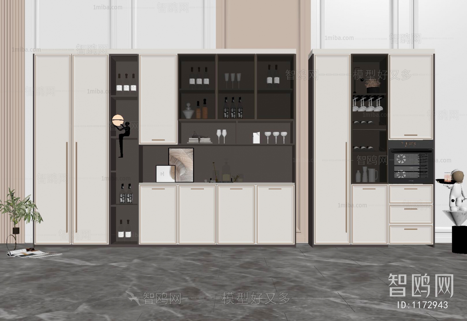 Modern Wine Cabinet