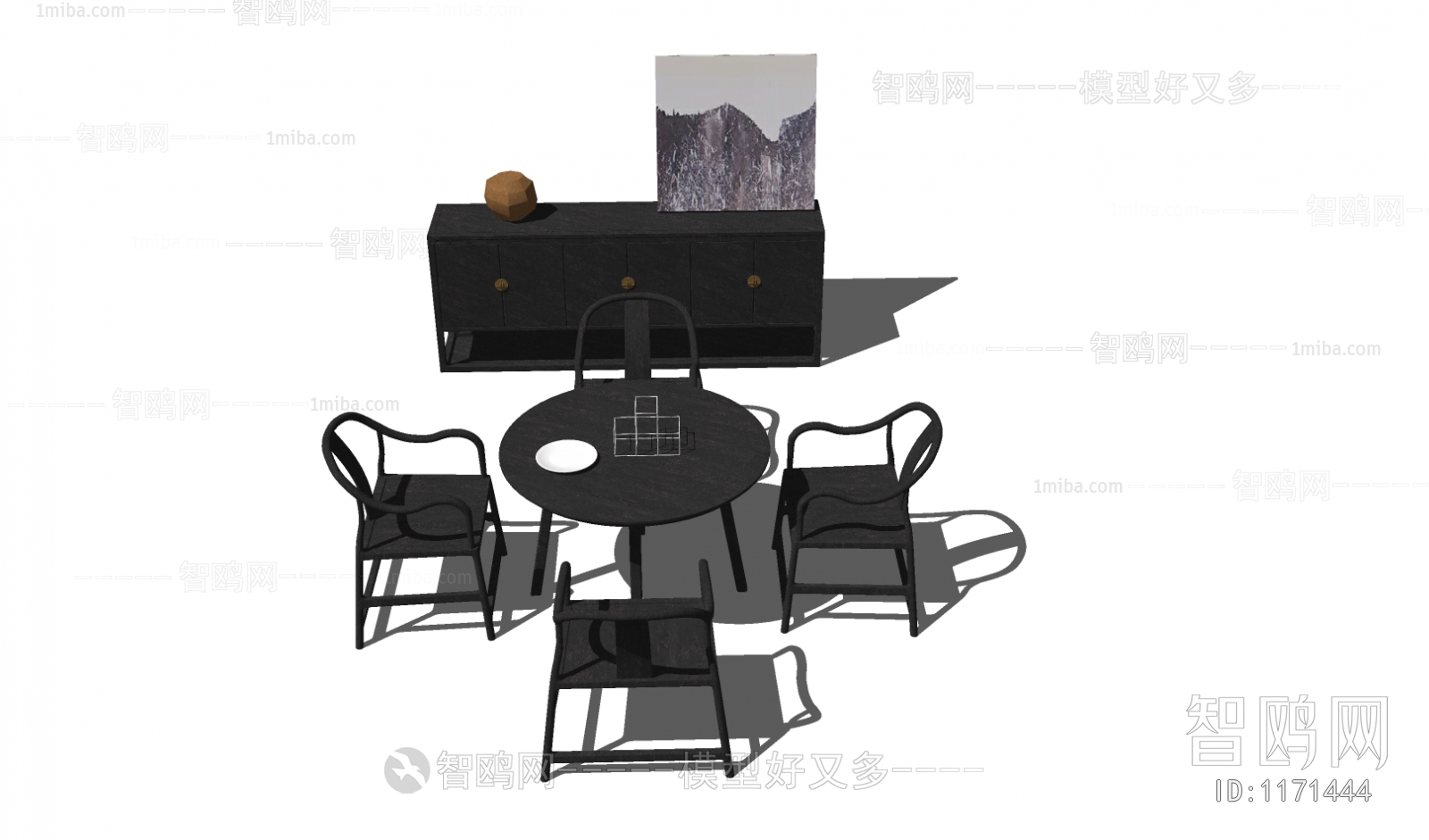 New Chinese Style Dining Table And Chairs