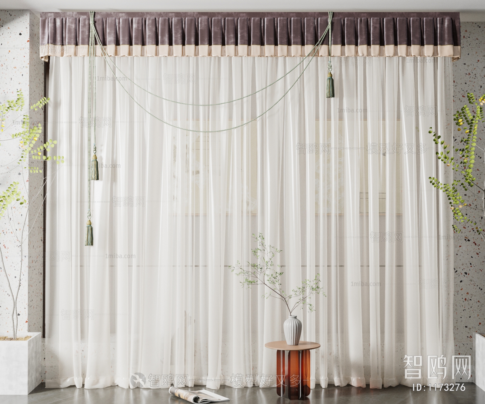 New Chinese Style The Curtain