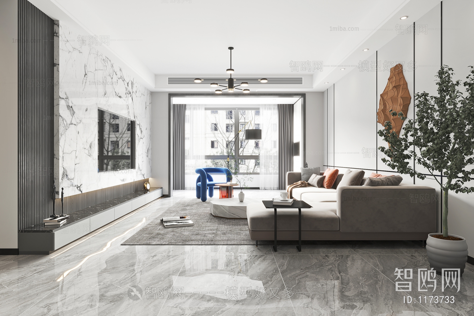 Modern A Living Room