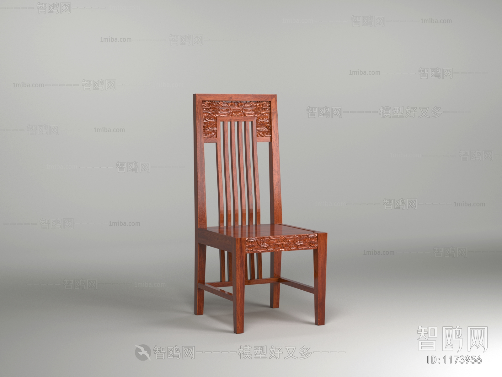 中式单椅