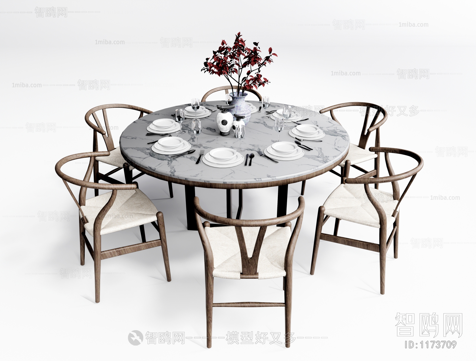 New Chinese Style Dining Table And Chairs