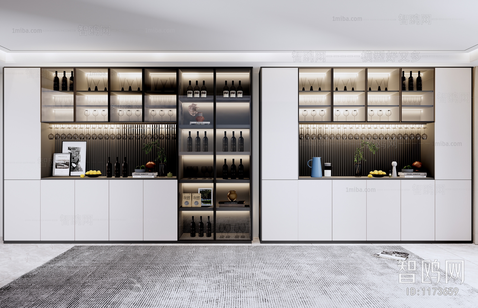 Modern Wine Cabinet