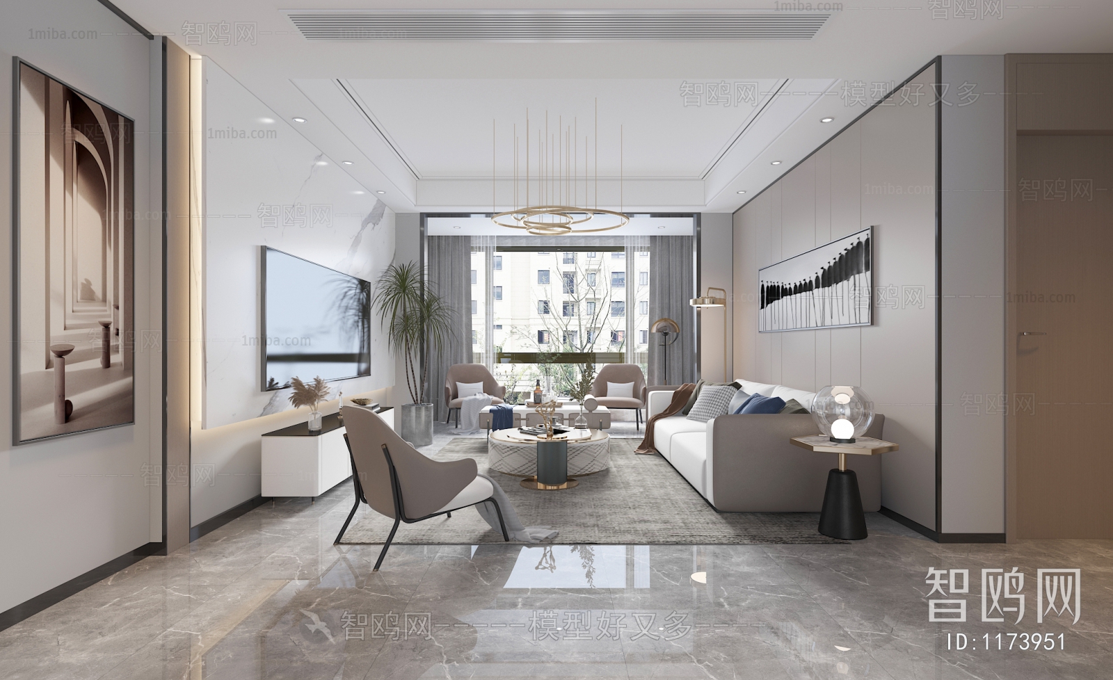 Modern A Living Room