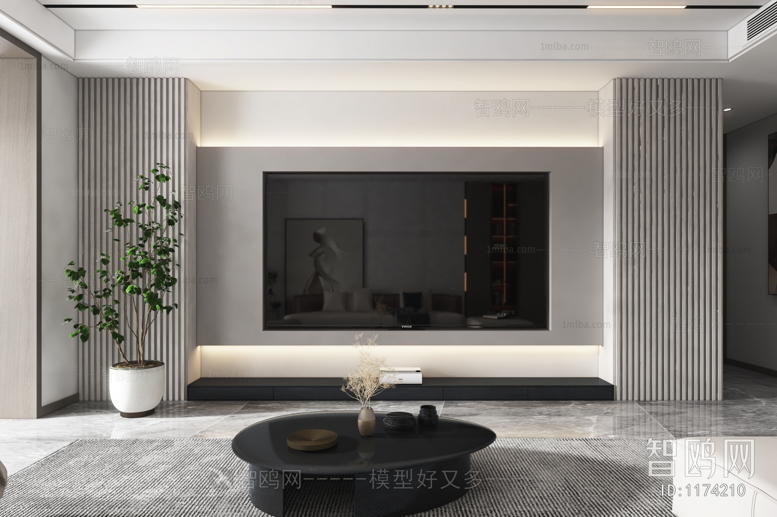 Modern A Living Room