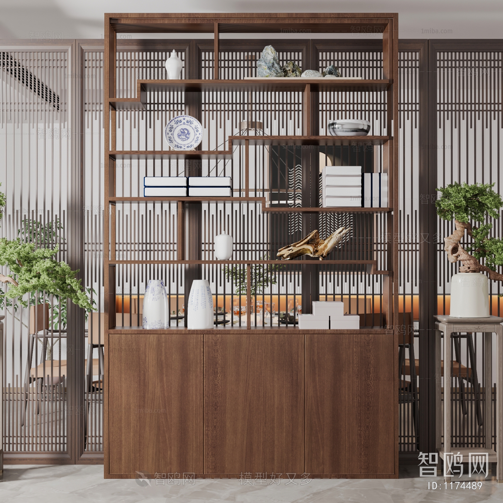 New Chinese Style Shelving