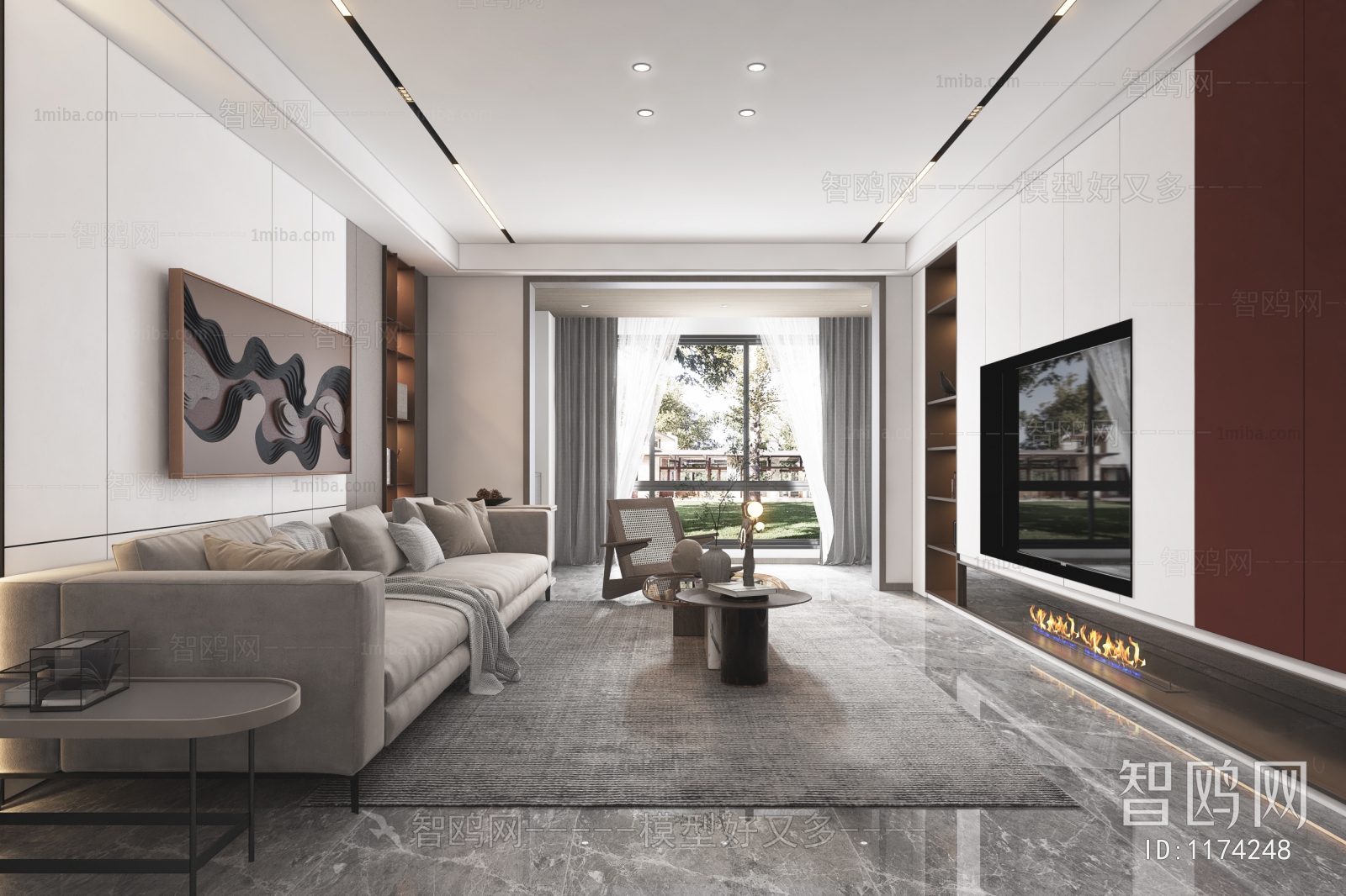 Modern A Living Room