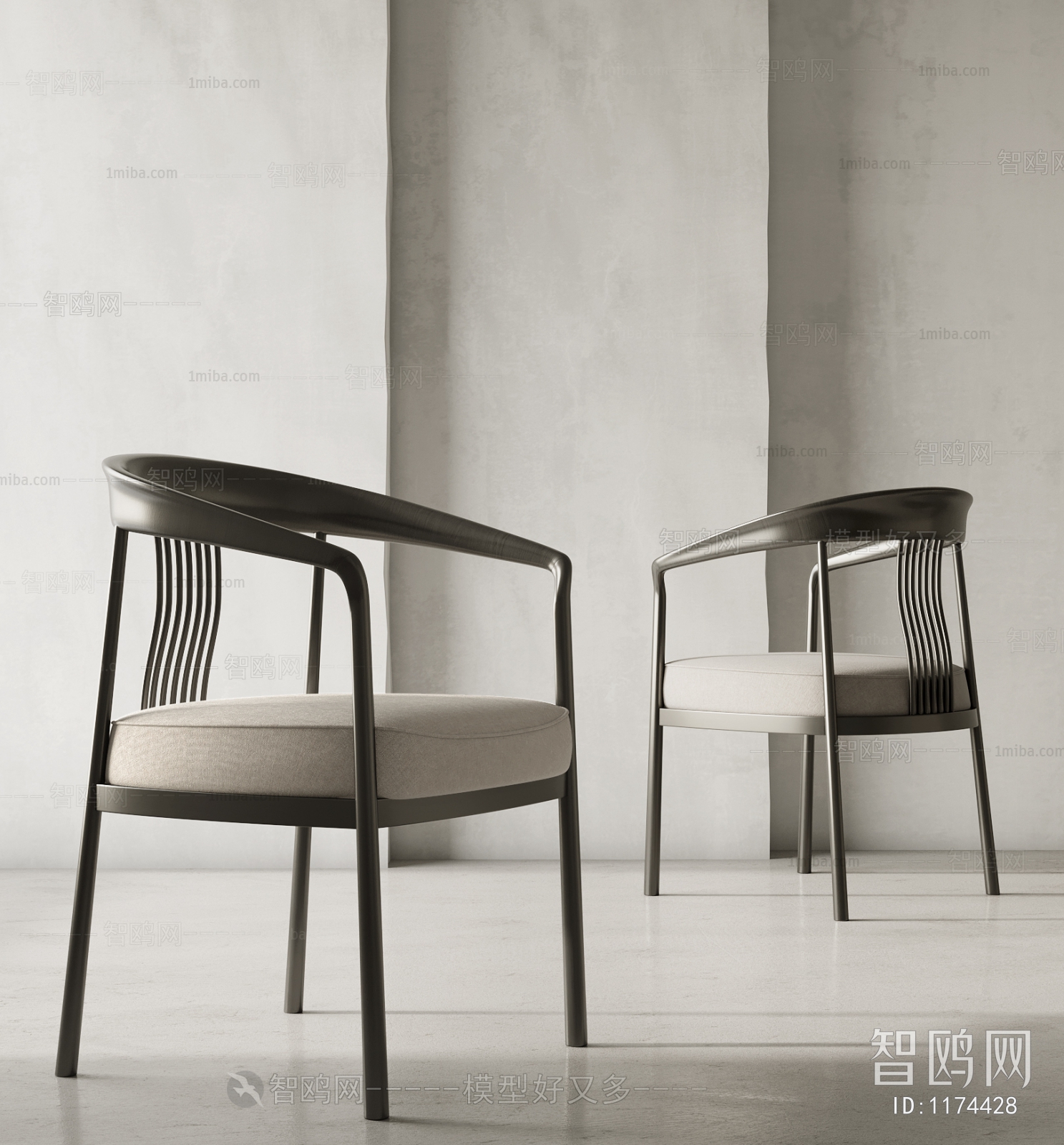 New Chinese Style Single Chair