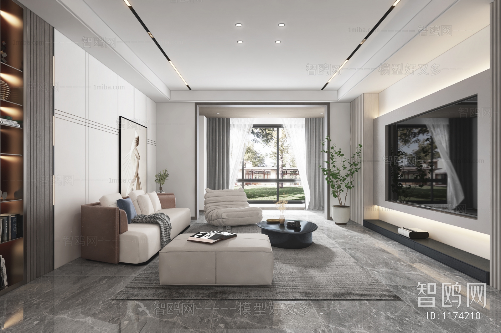 Modern A Living Room