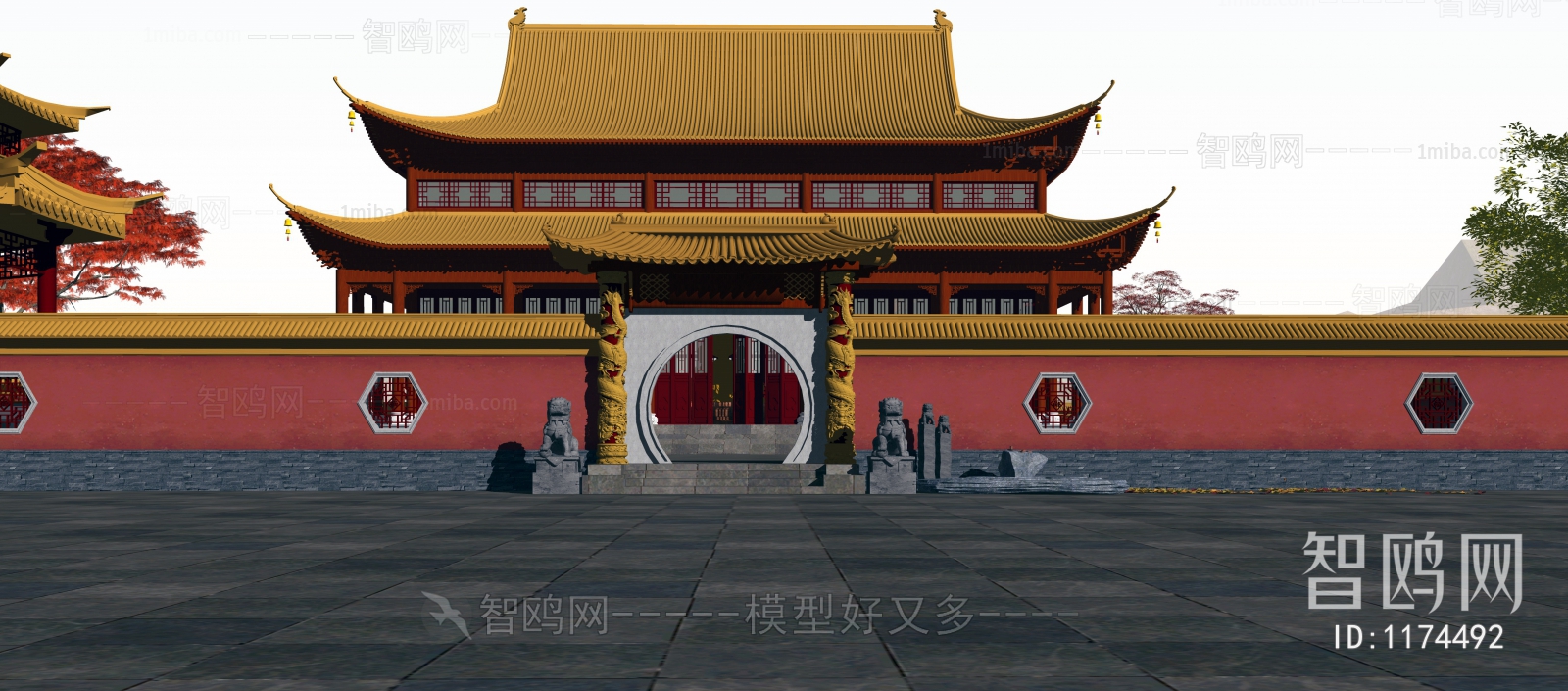 Chinese Style Building Appearance