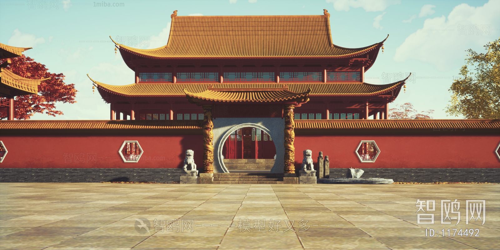 Chinese Style Building Appearance