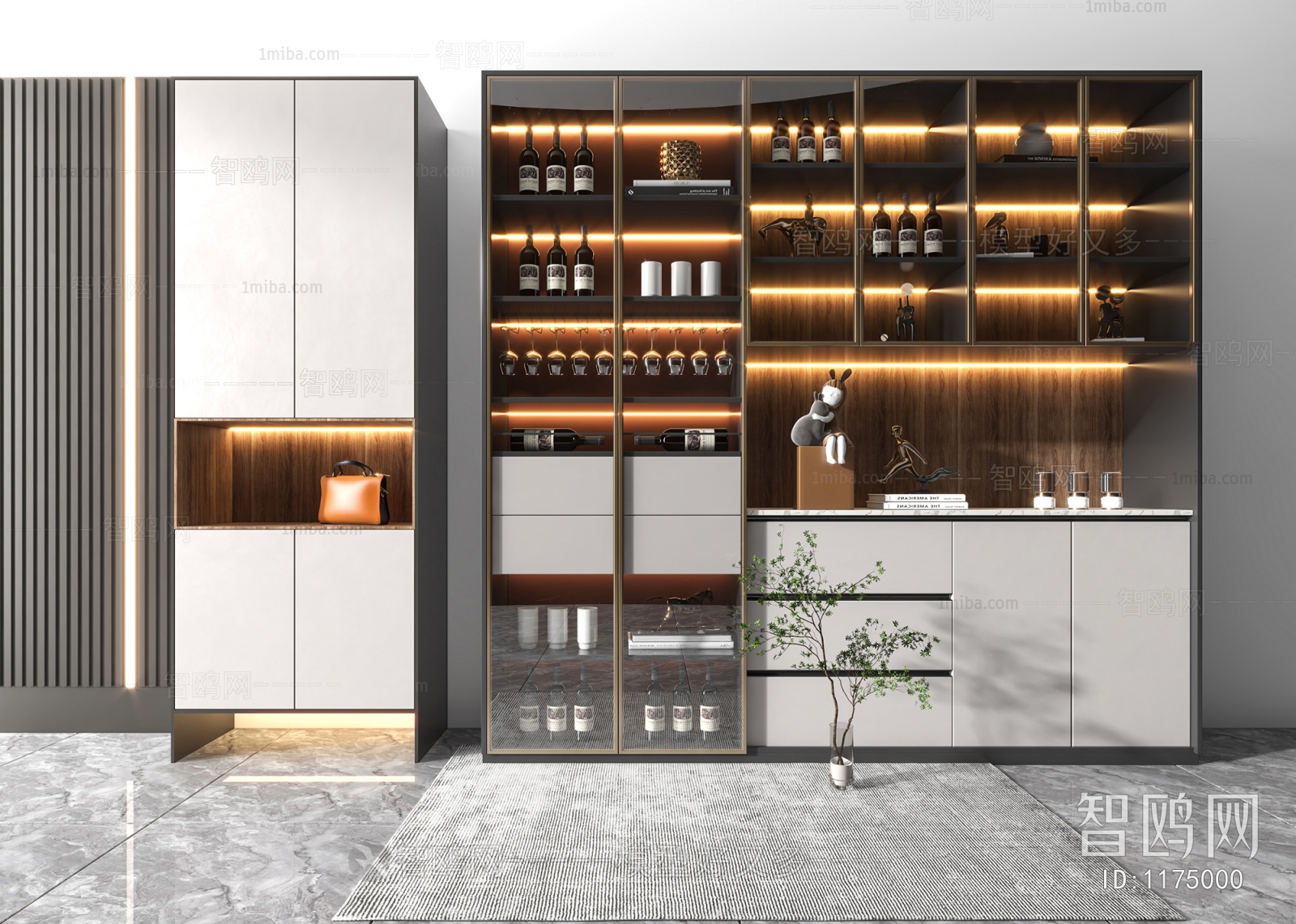 Modern Wine Cabinet