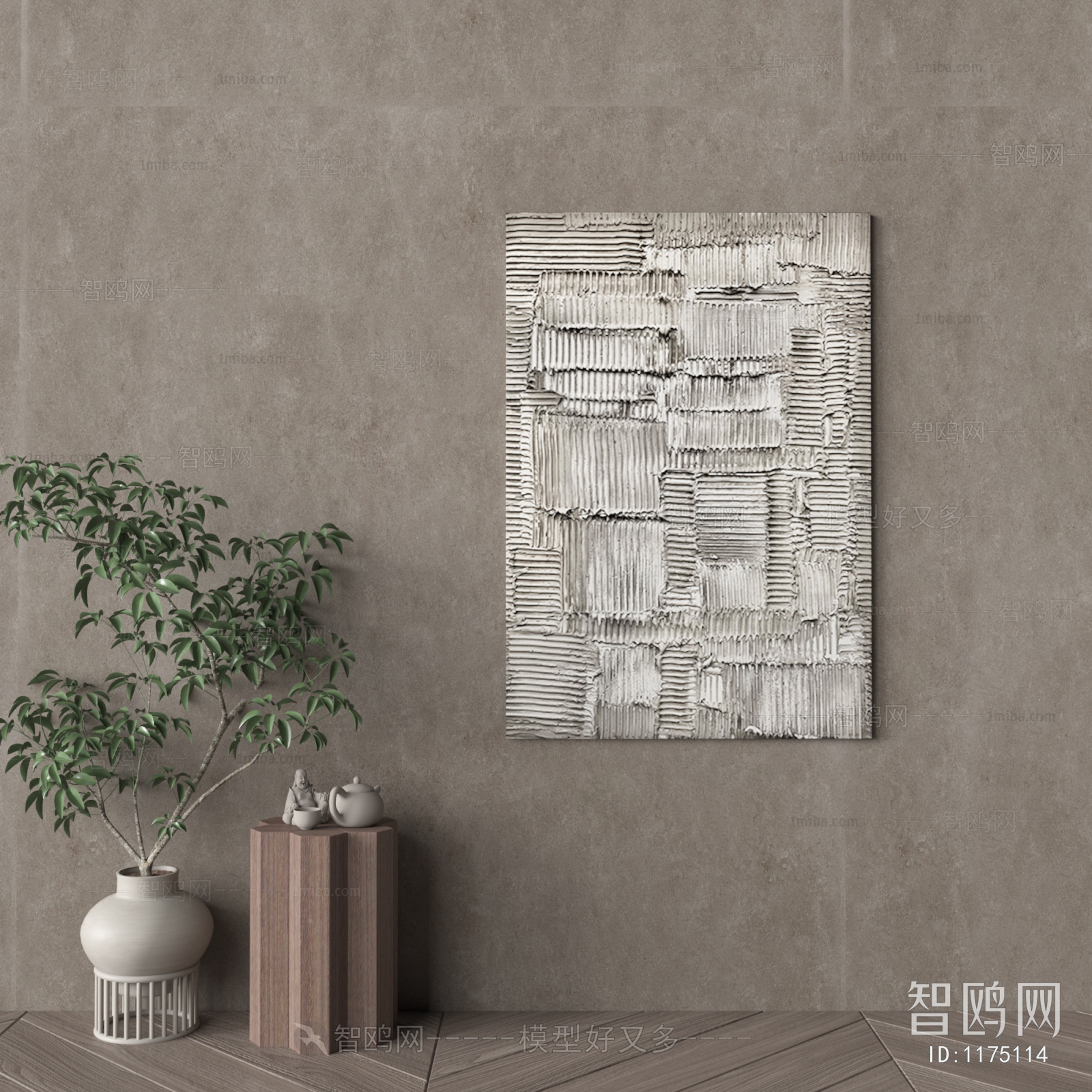 Wabi-sabi Style Painting