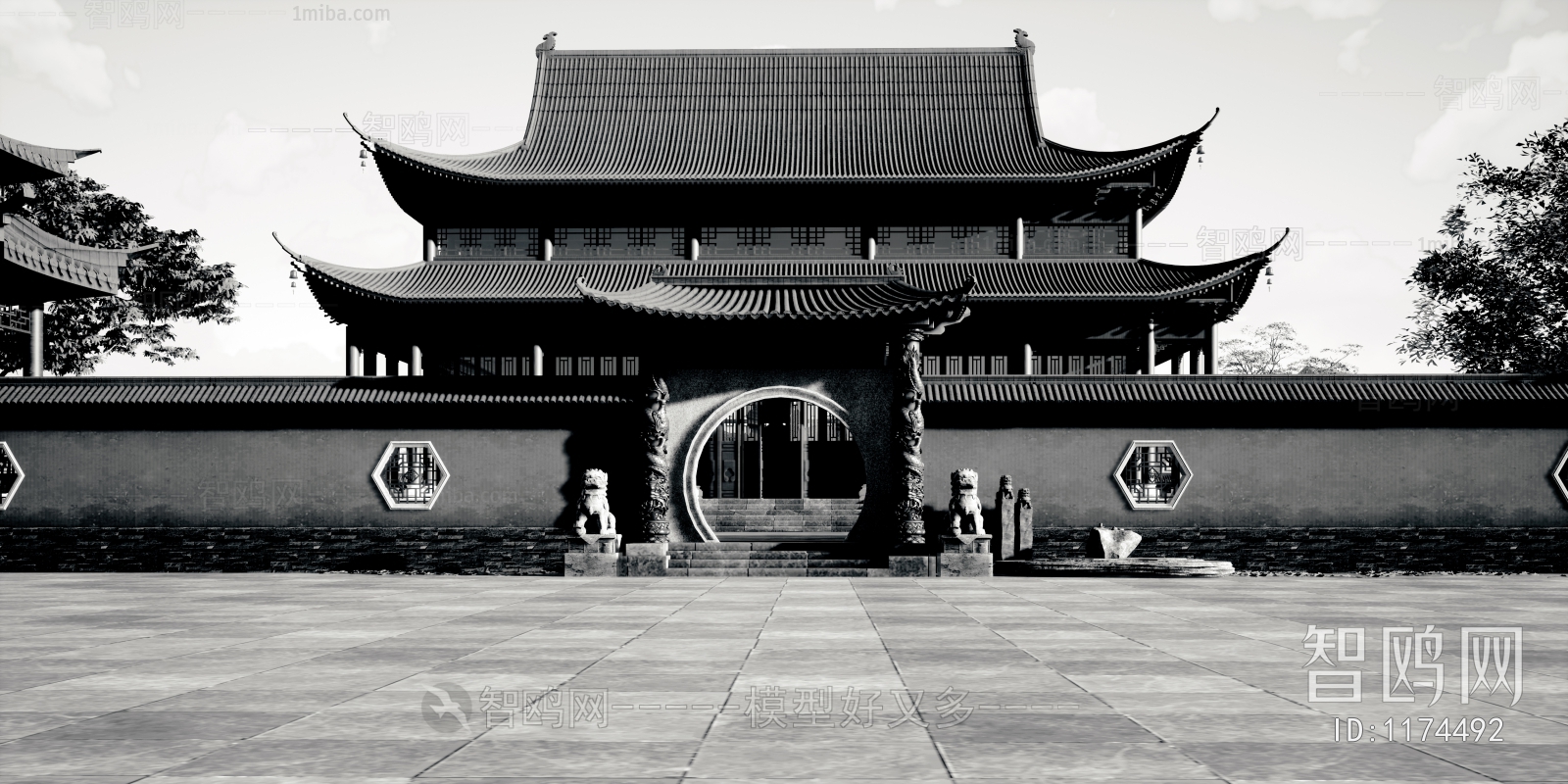 Chinese Style Building Appearance