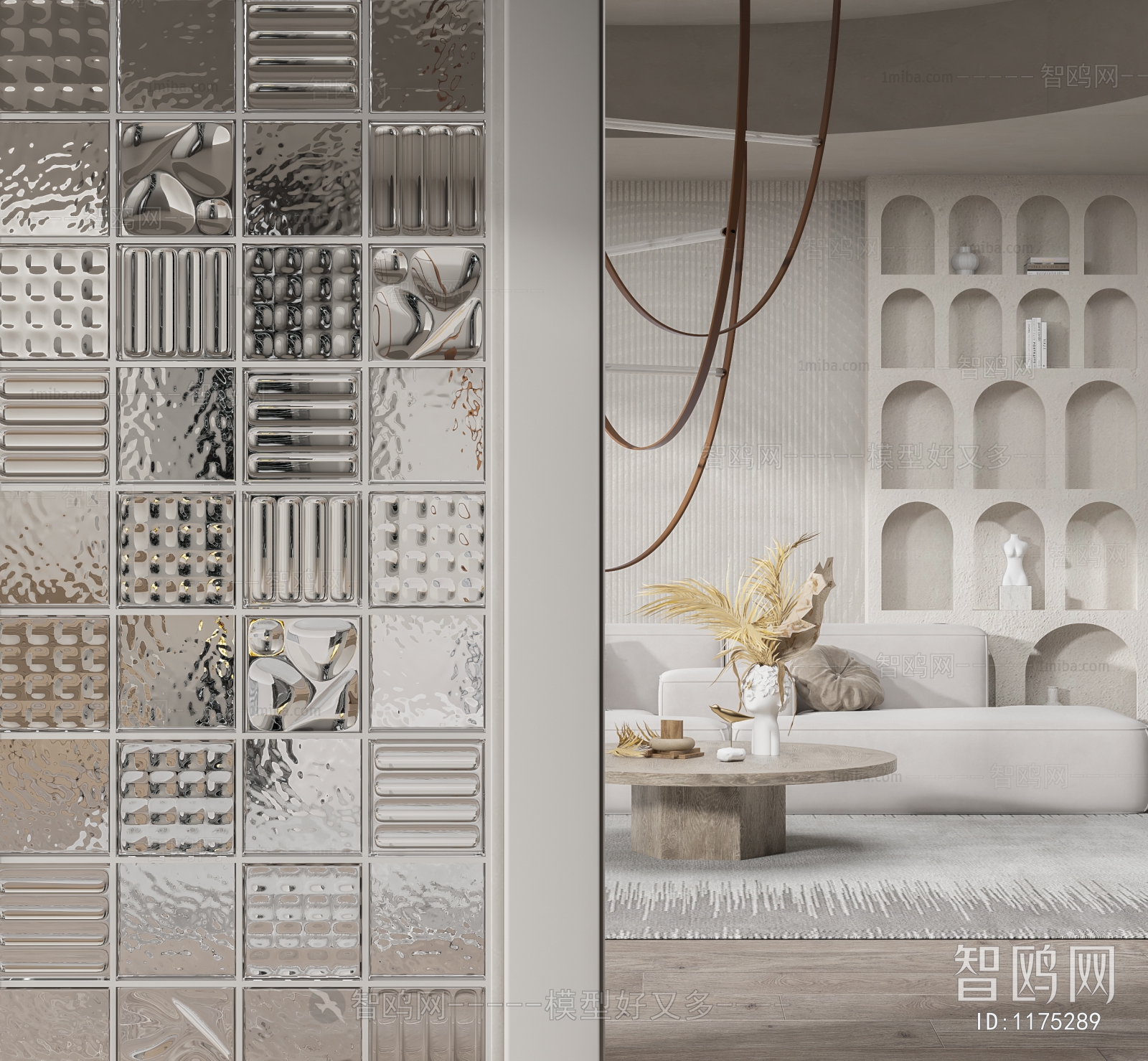 Modern Glass Screen Partition