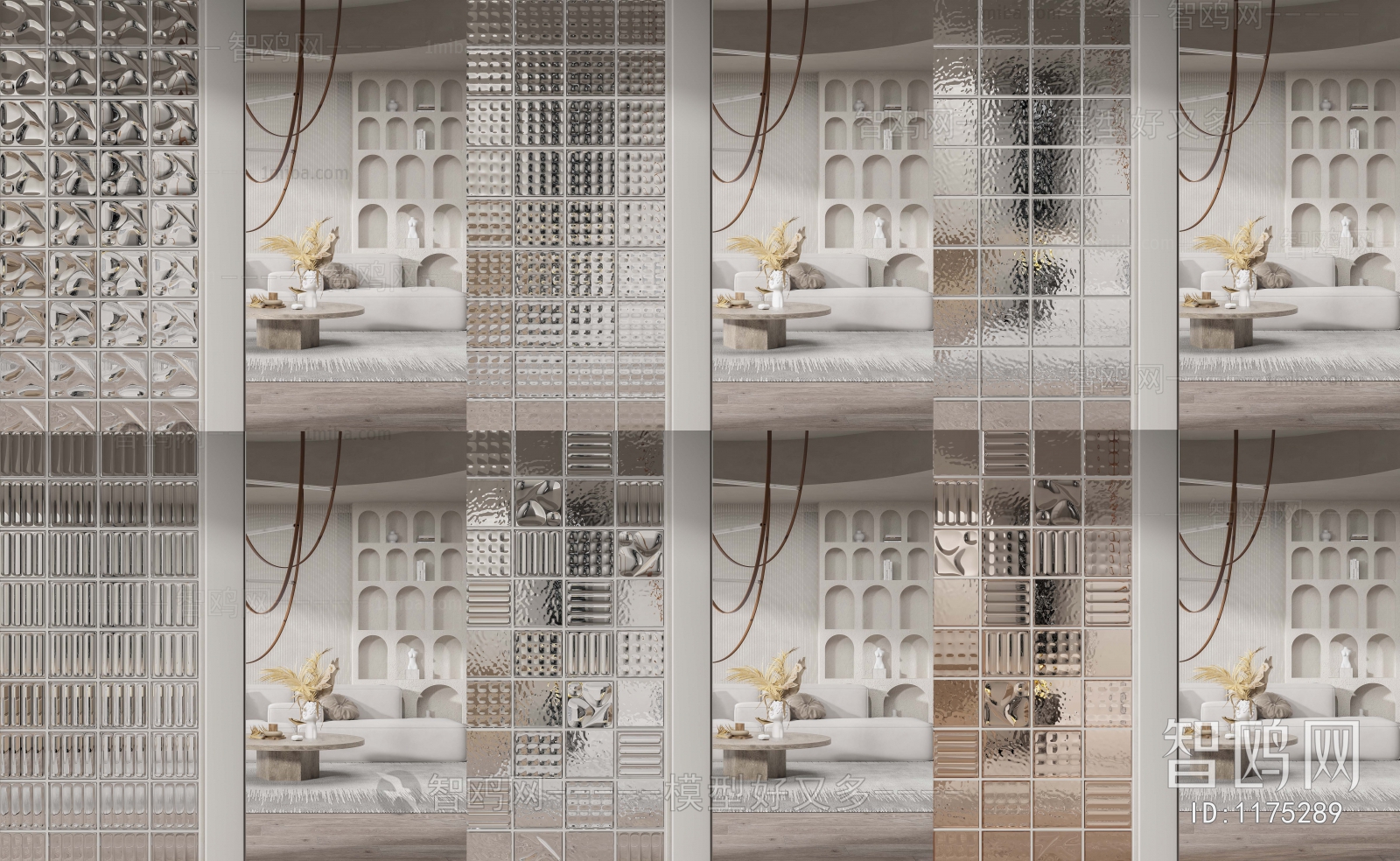 Modern Glass Screen Partition