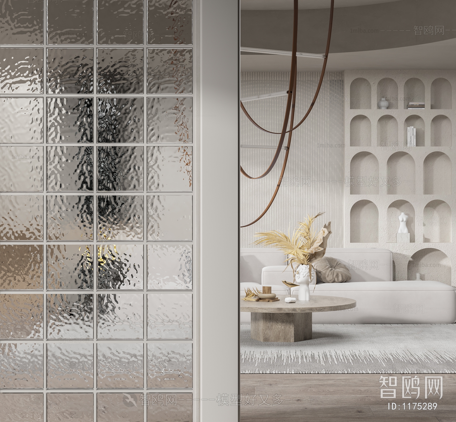 Modern Glass Screen Partition