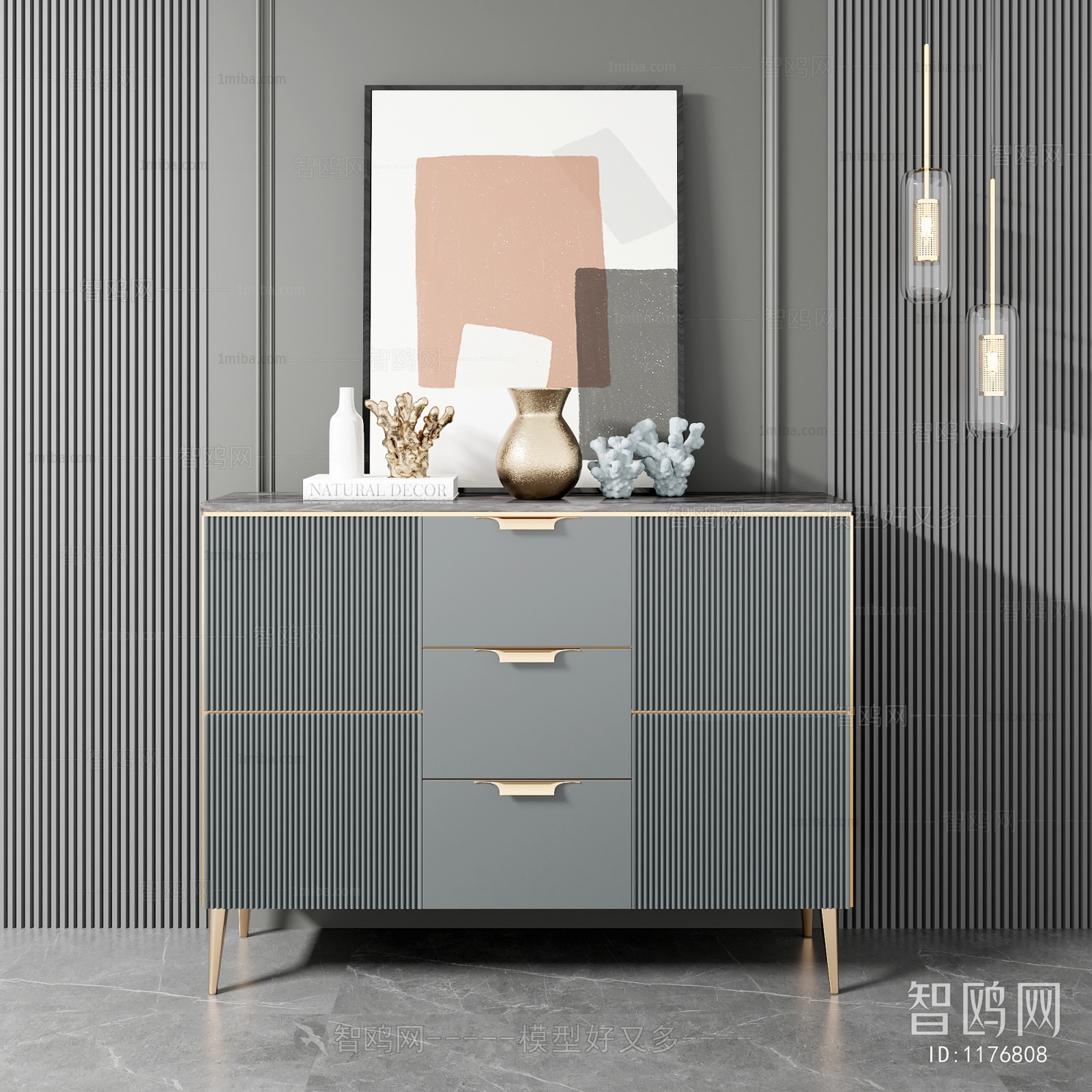 Modern Side Cabinet/Entrance Cabinet