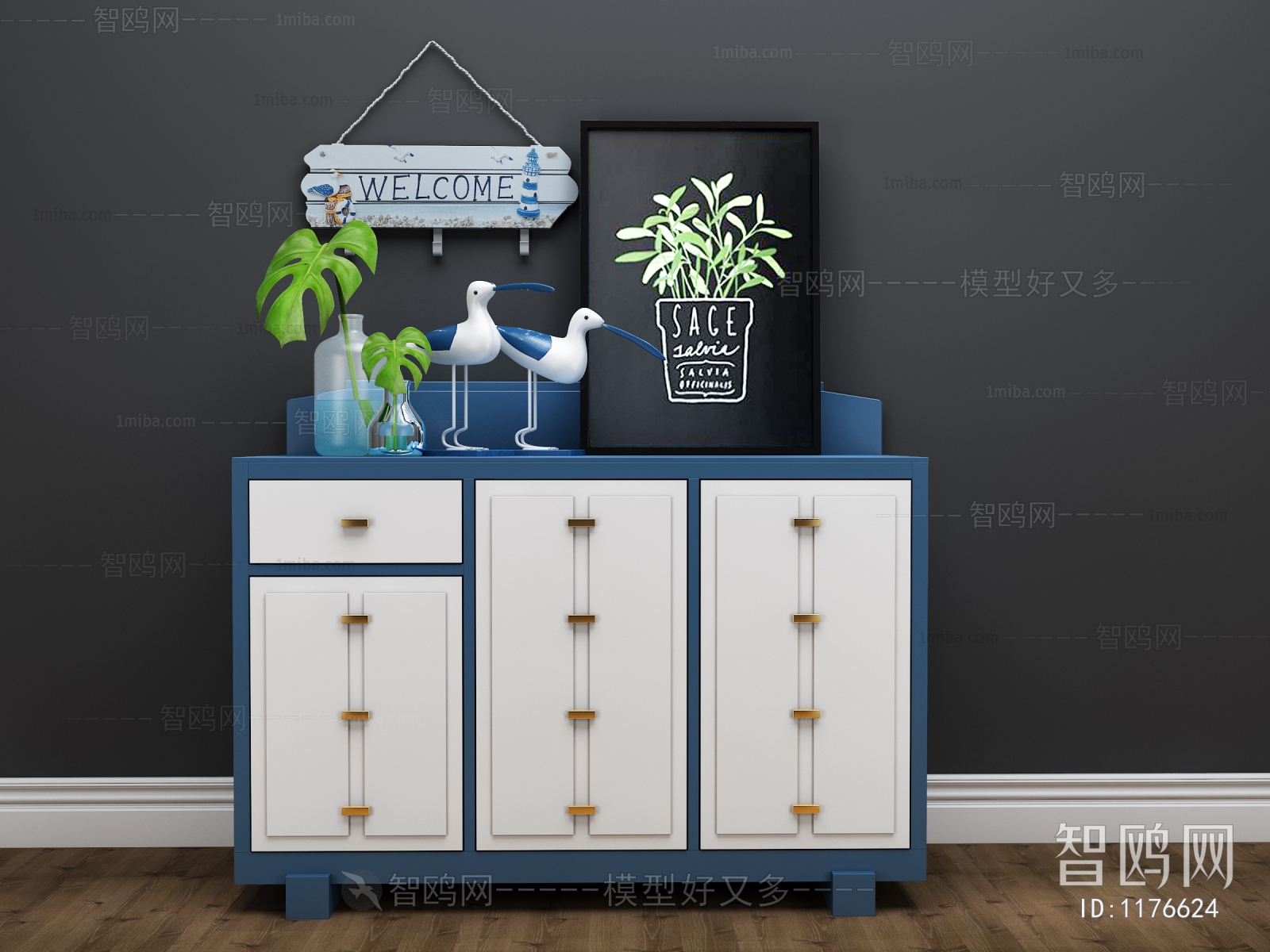 Modern Decorative Cabinet