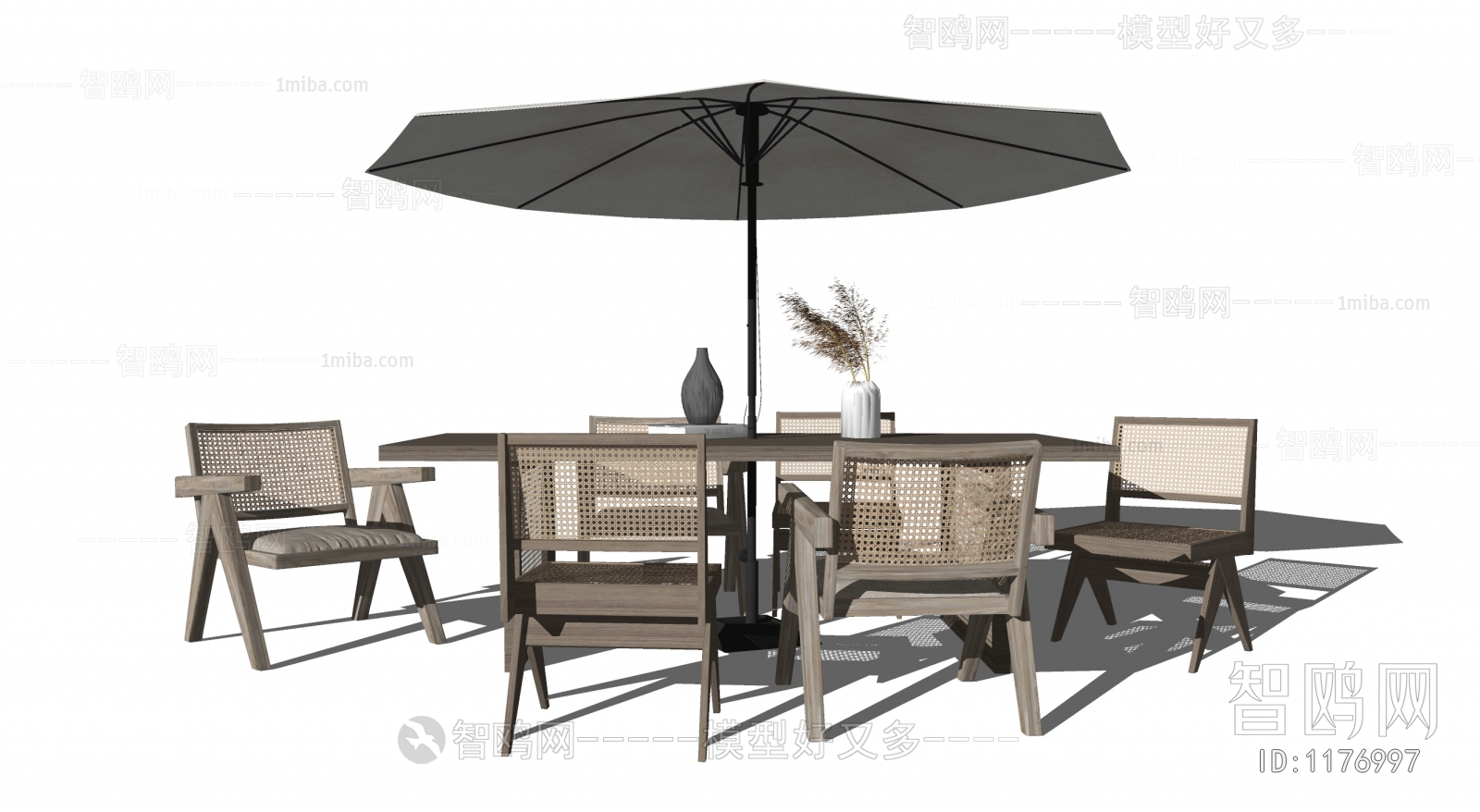Wabi-sabi Style Outdoor Tables And Chairs
