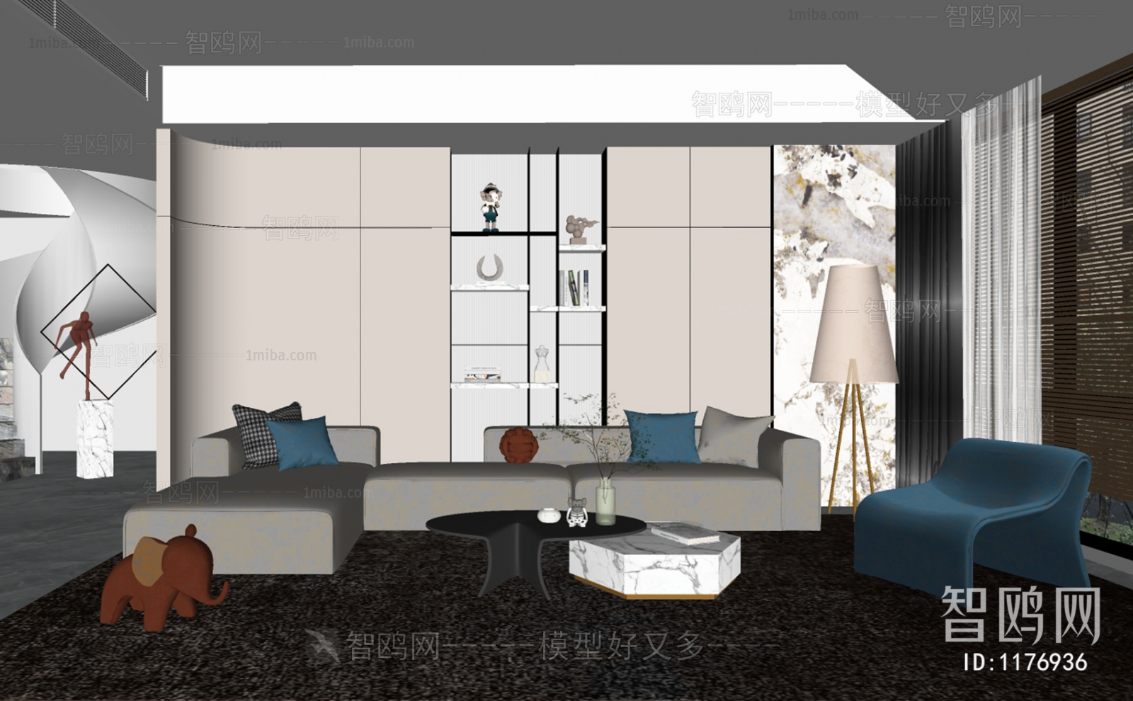 Modern A Living Room