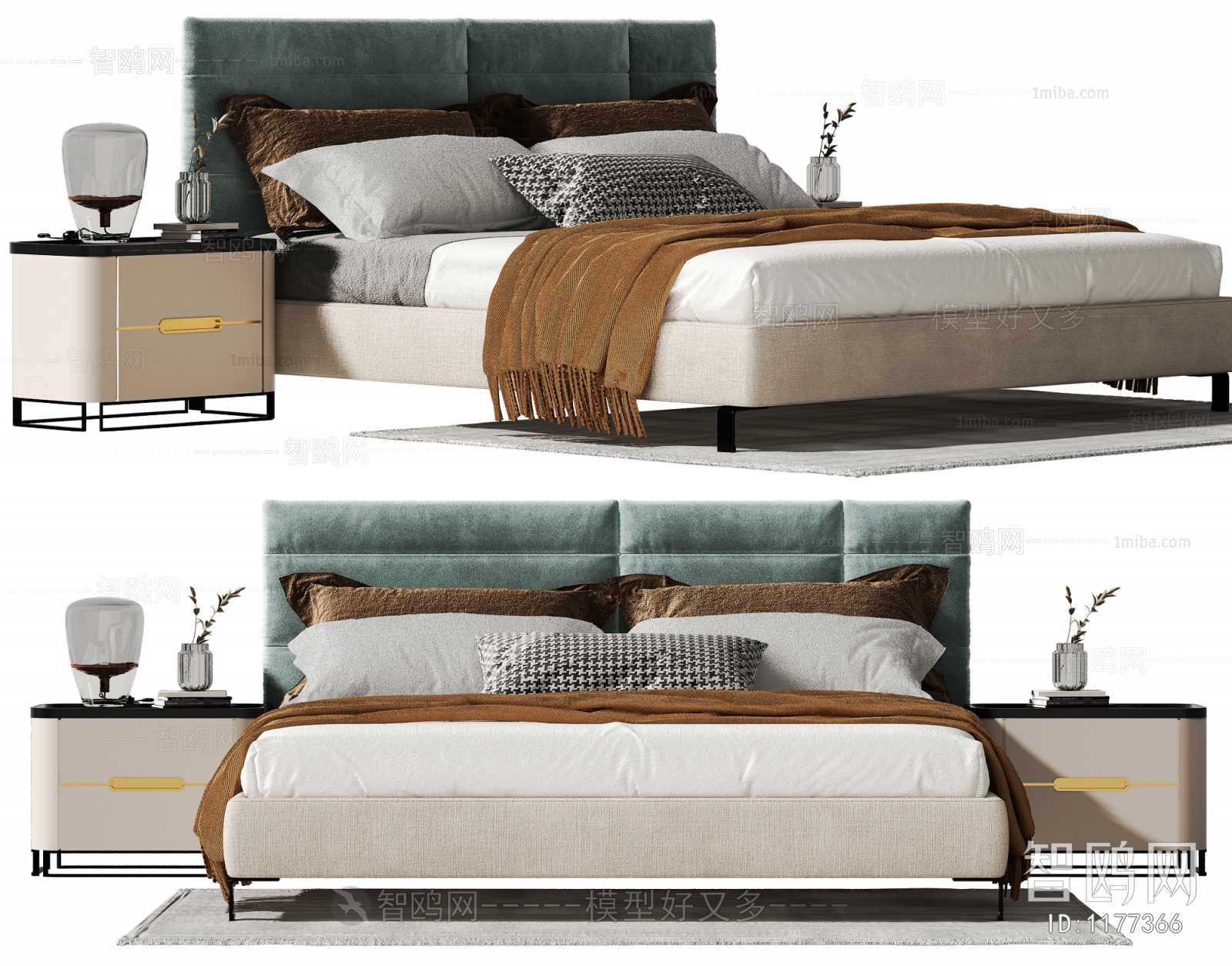 Modern Double Bed