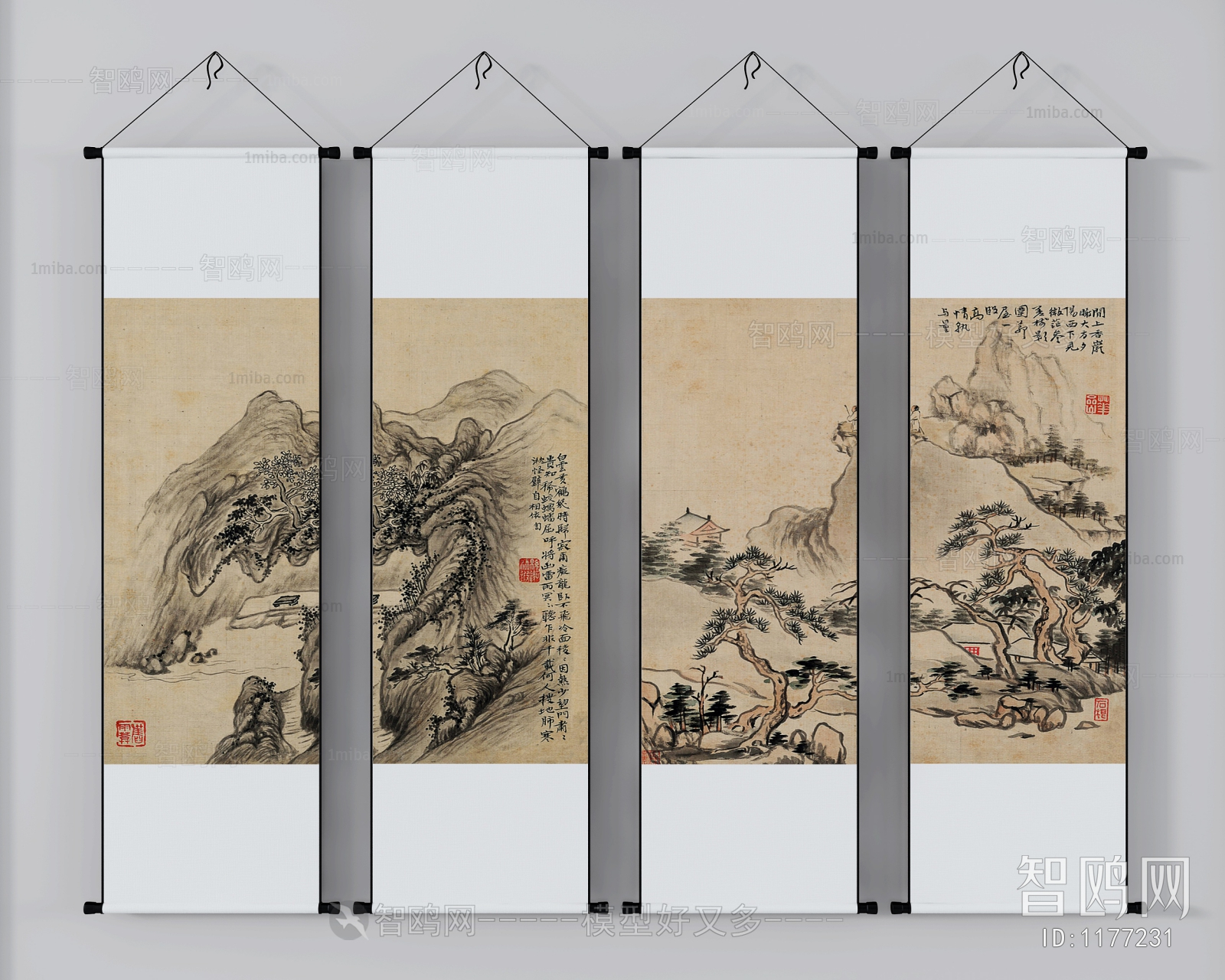 New Chinese Style Painting