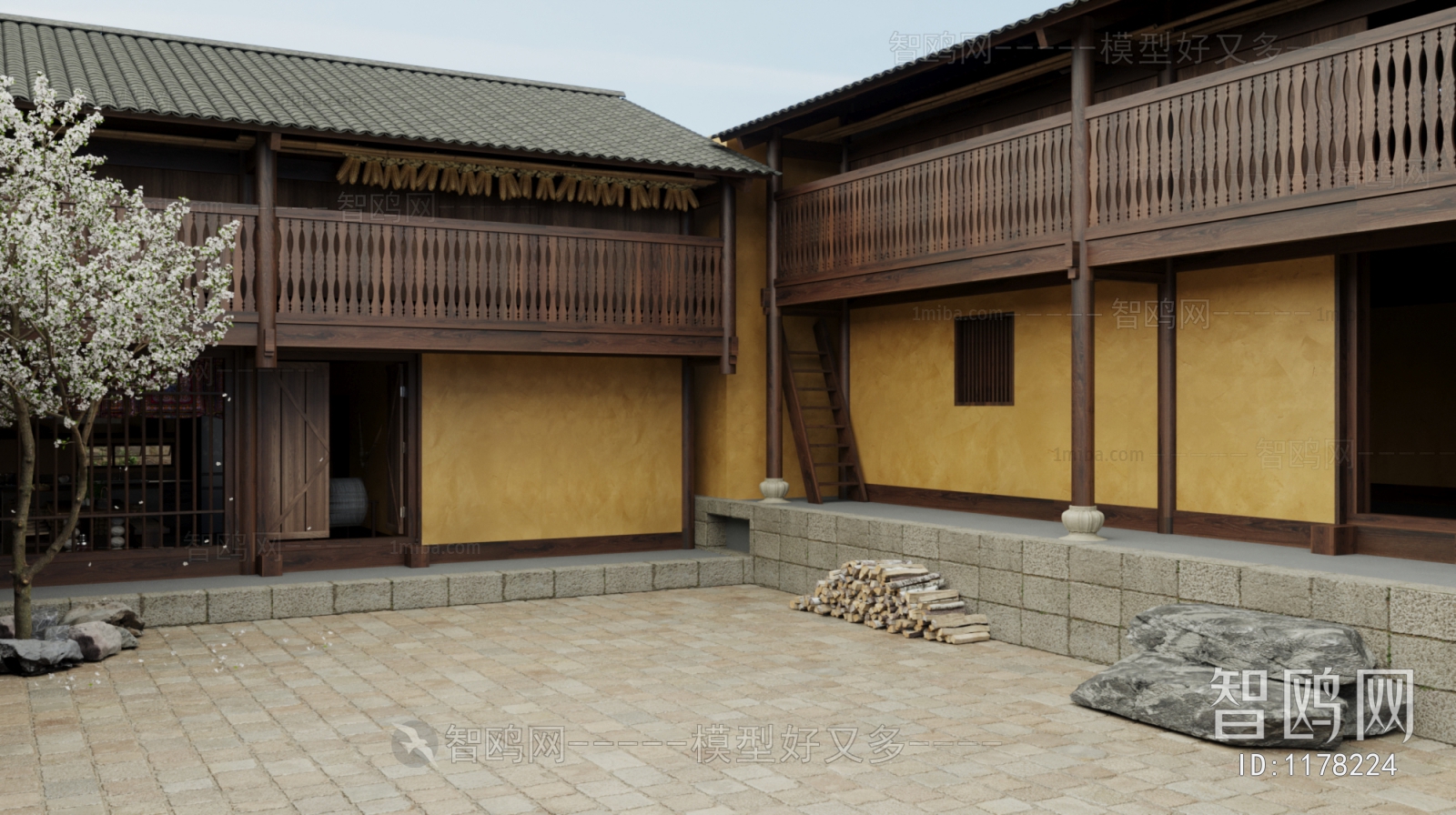 Chinese Style Villa Appearance