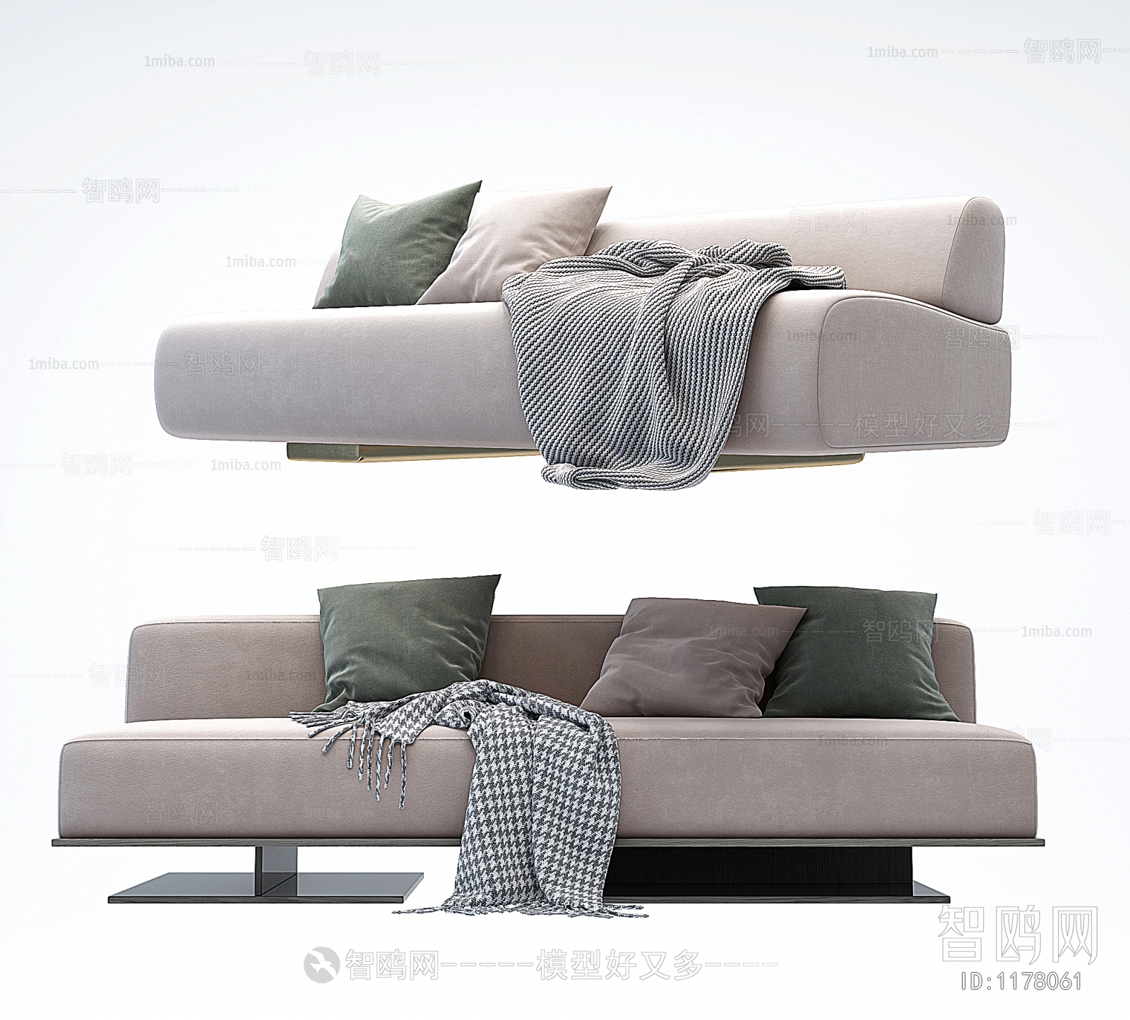 Modern Multi Person Sofa