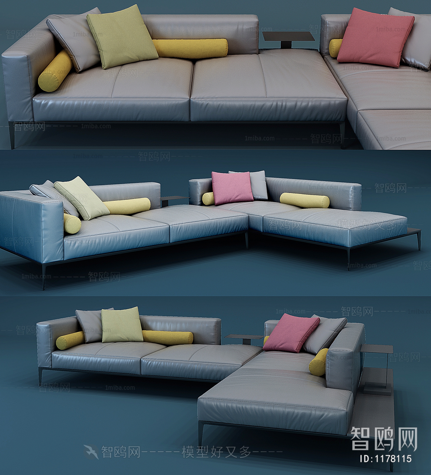 Modern Multi Person Sofa