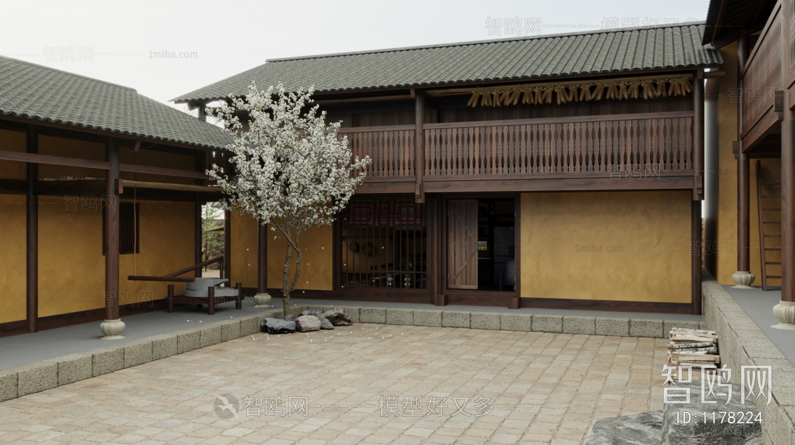 Chinese Style Villa Appearance