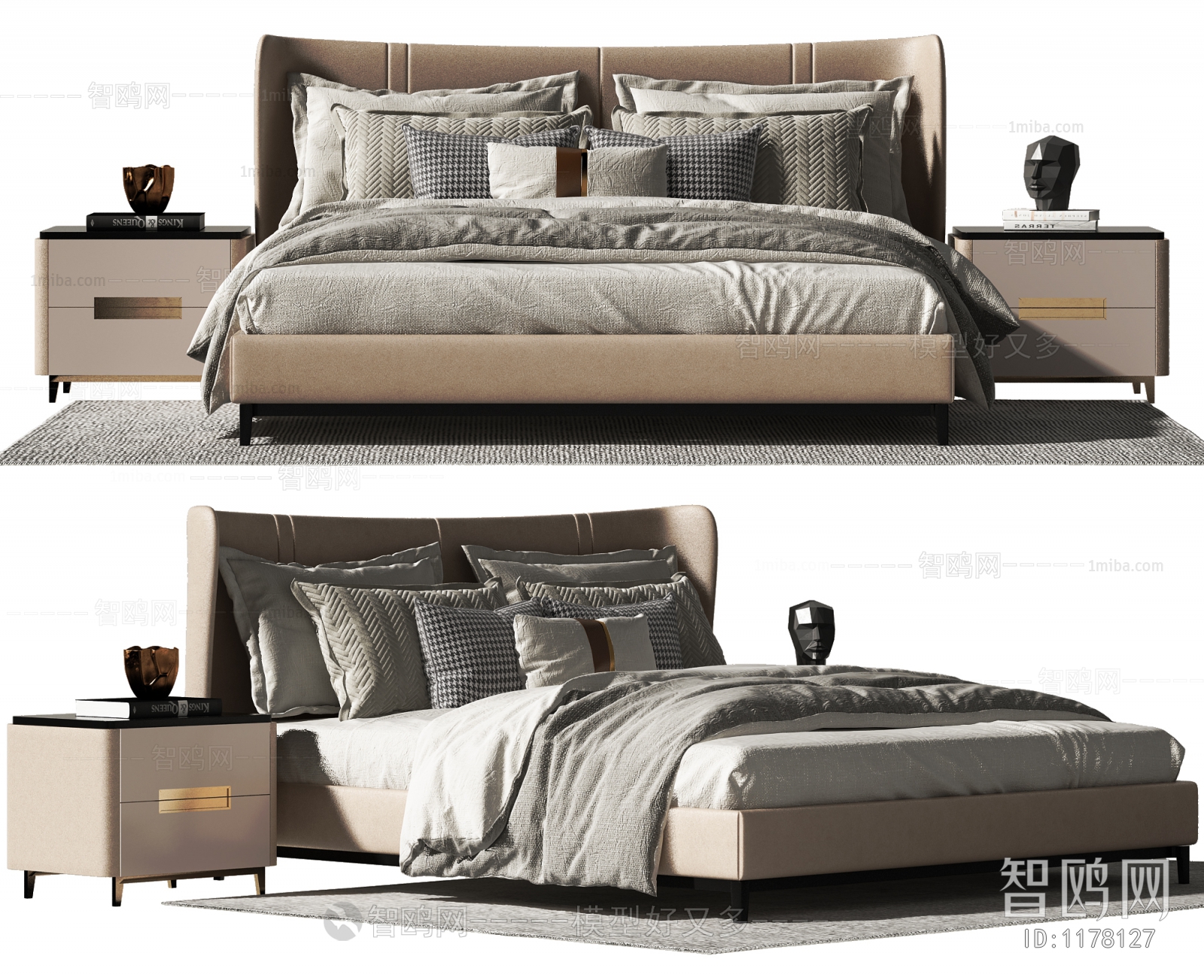 Modern Double Bed