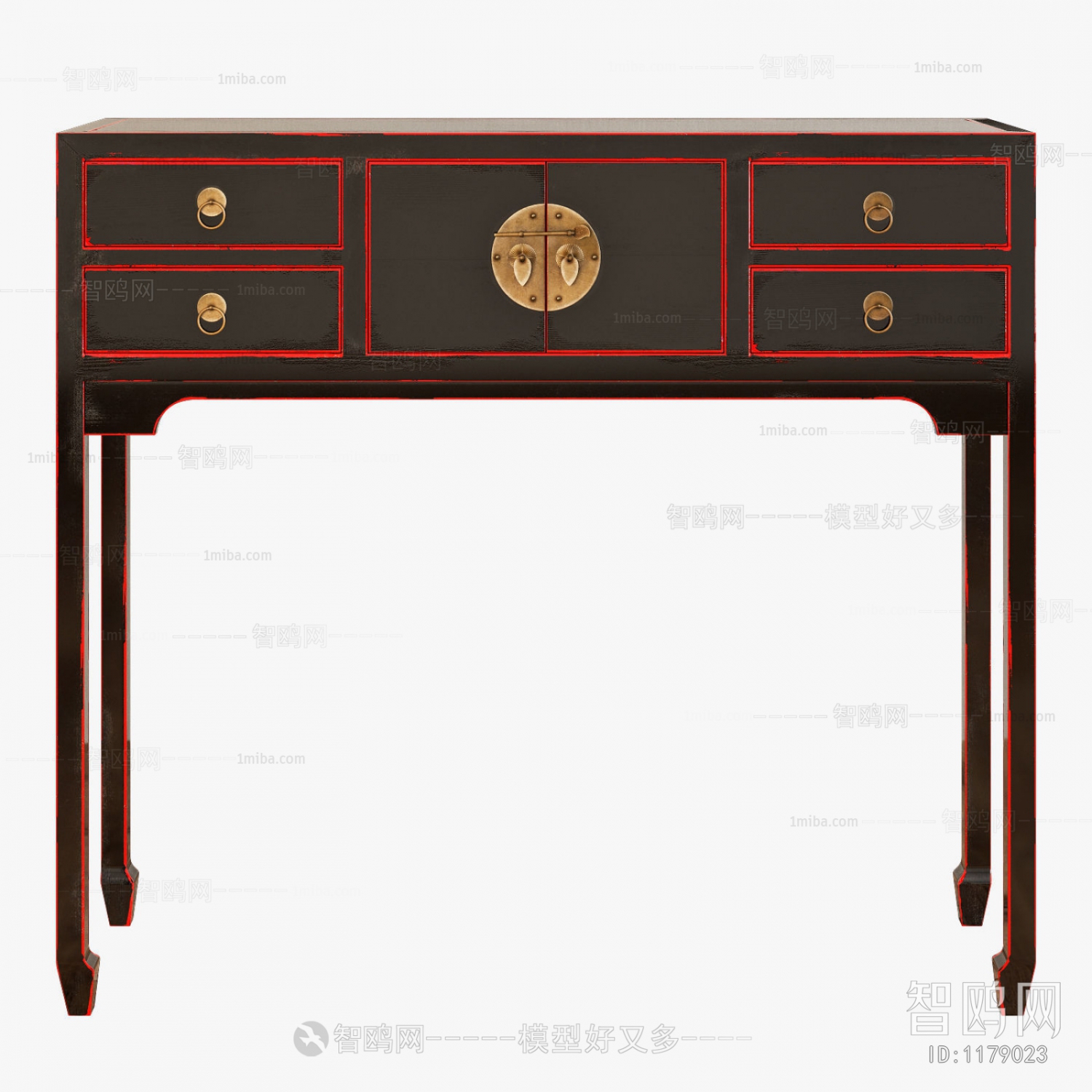 Chinese Style Entrance Cabinet