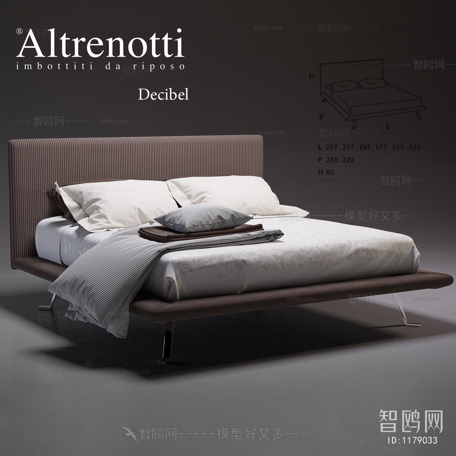 Modern Double Bed