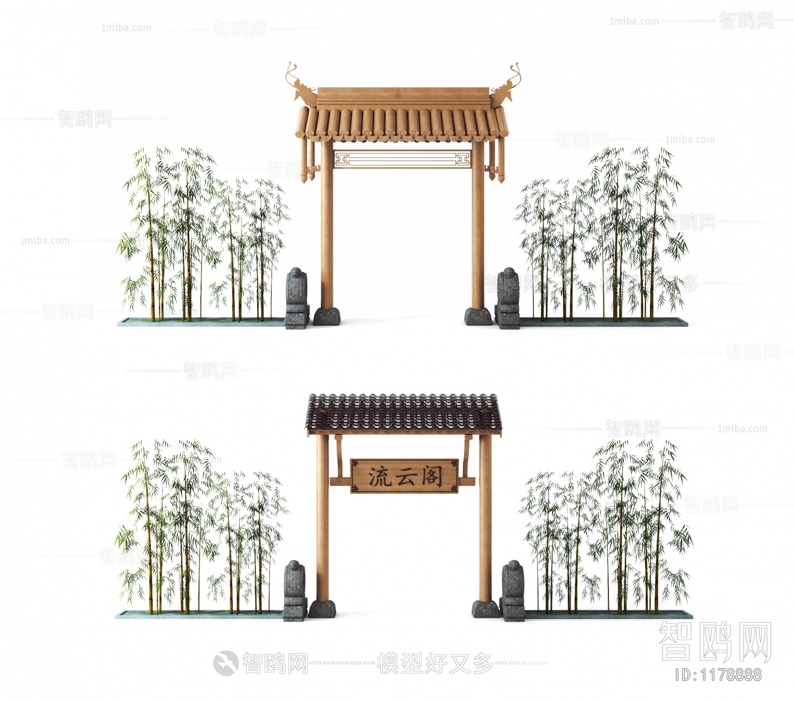 New Chinese Style Building Component