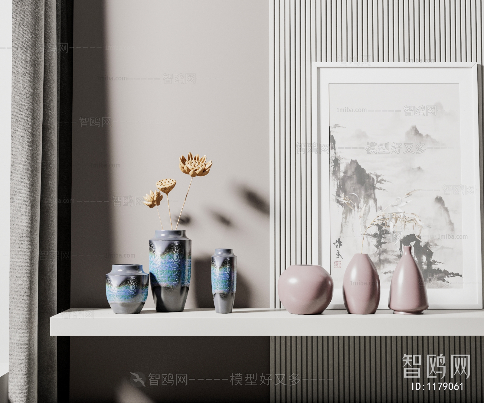 New Chinese Style Decorative Set