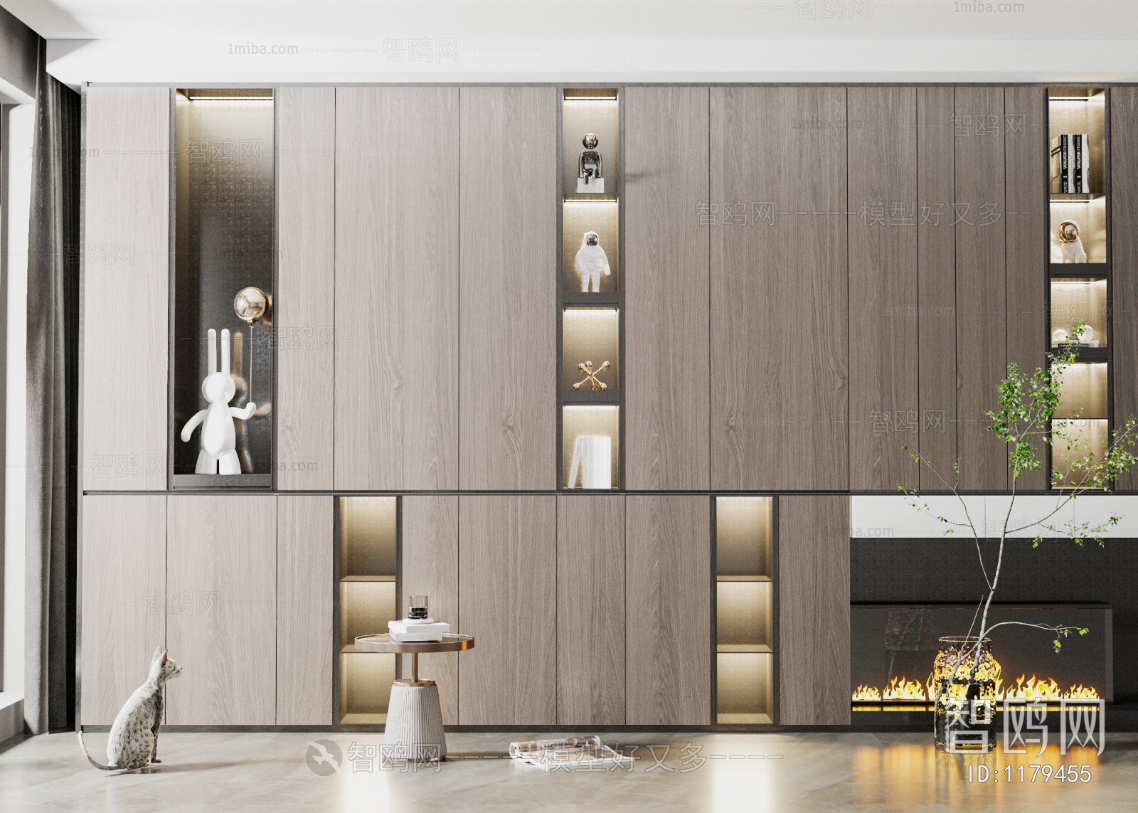 Modern Decorative Cabinet