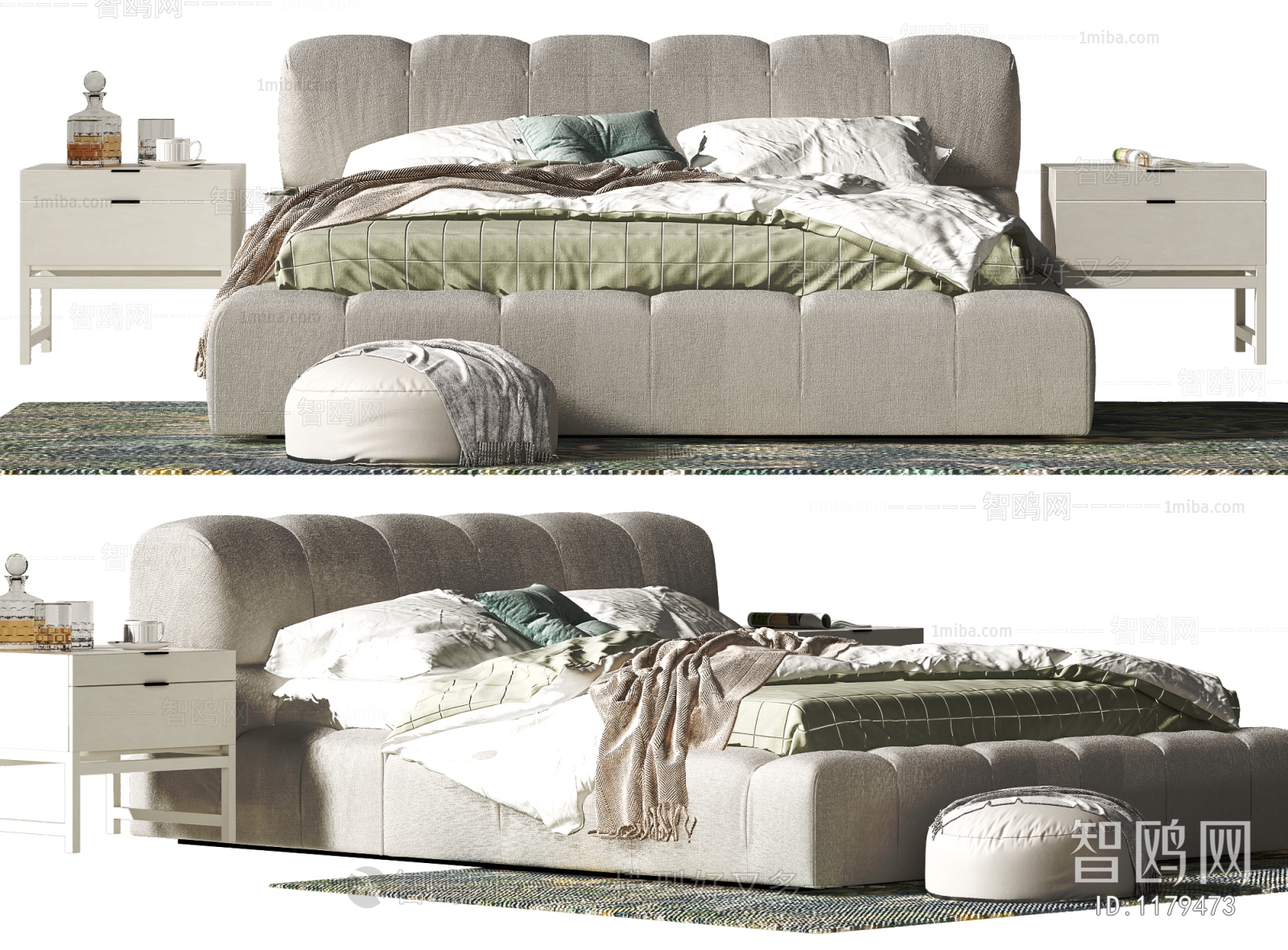 Modern Double Bed