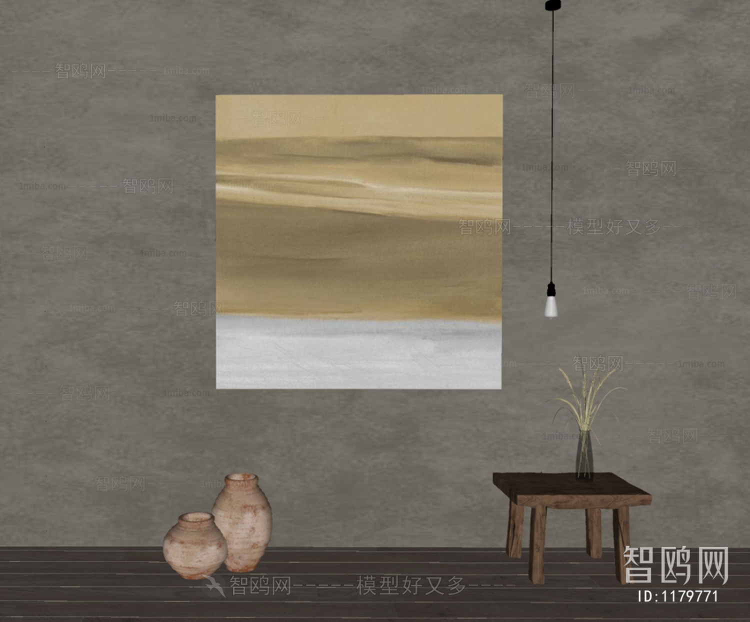 Wabi-sabi Style Painting